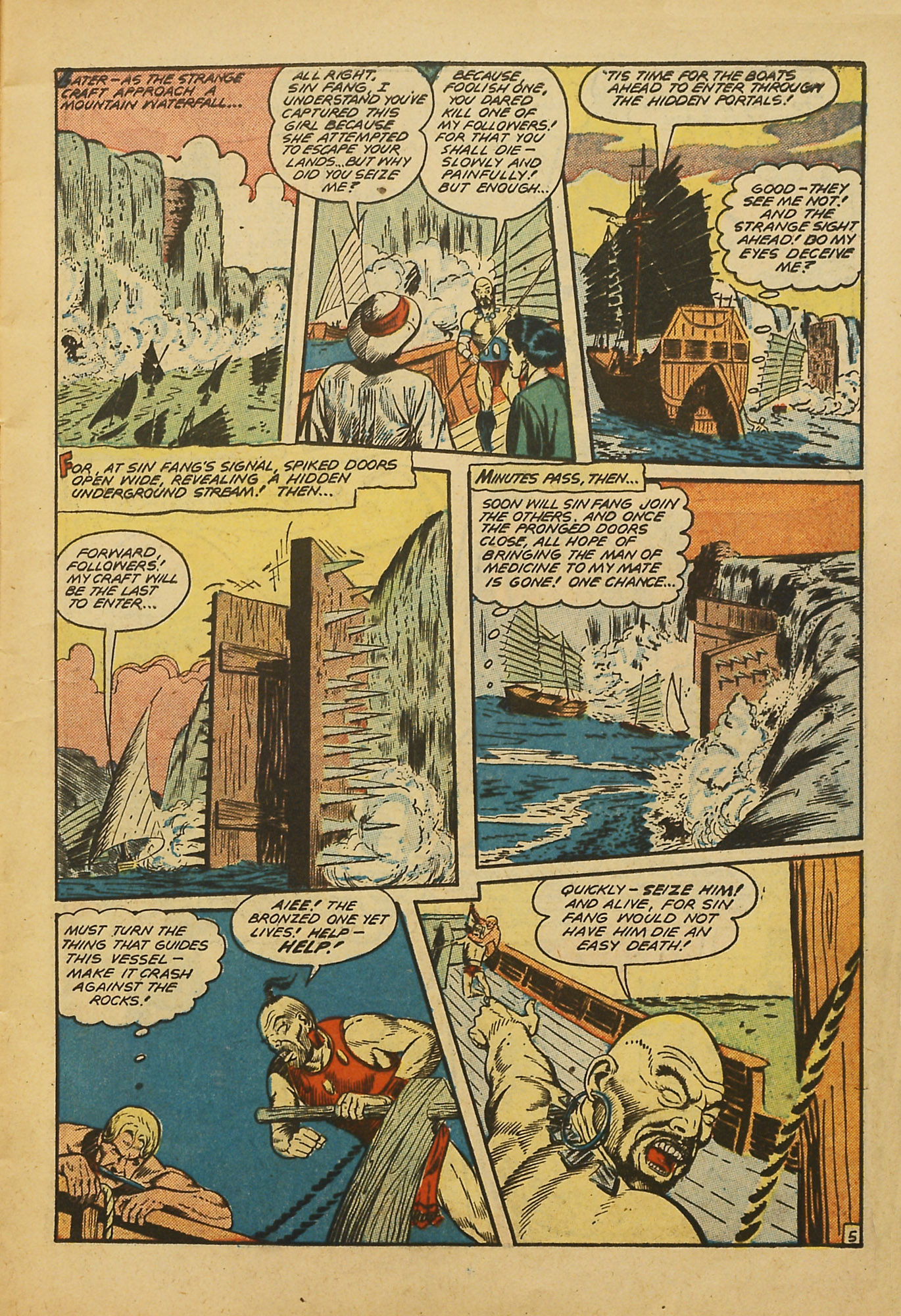Read online Jungle Comics comic -  Issue #101 - 7