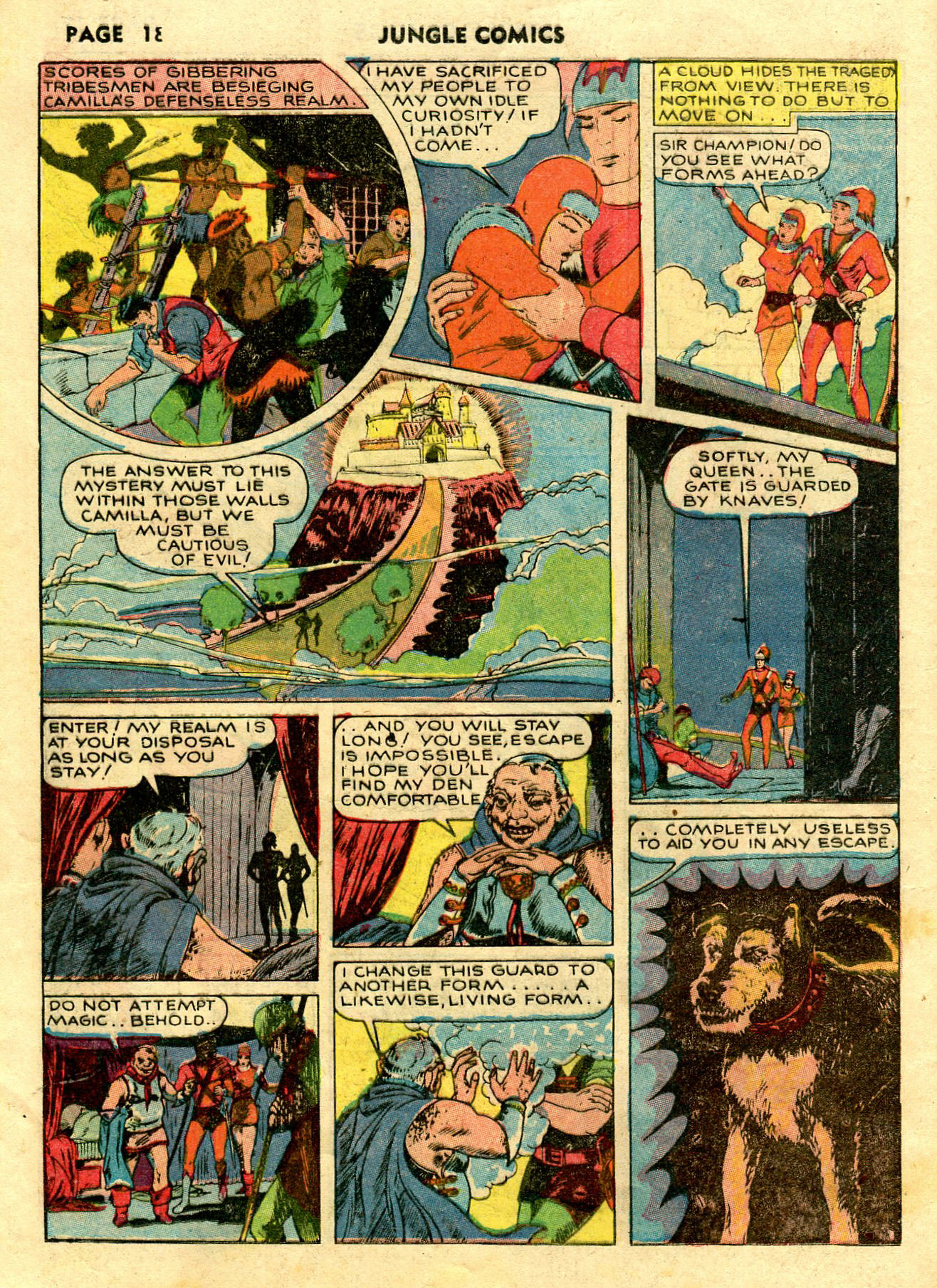 Read online Jungle Comics comic -  Issue #14 - 20