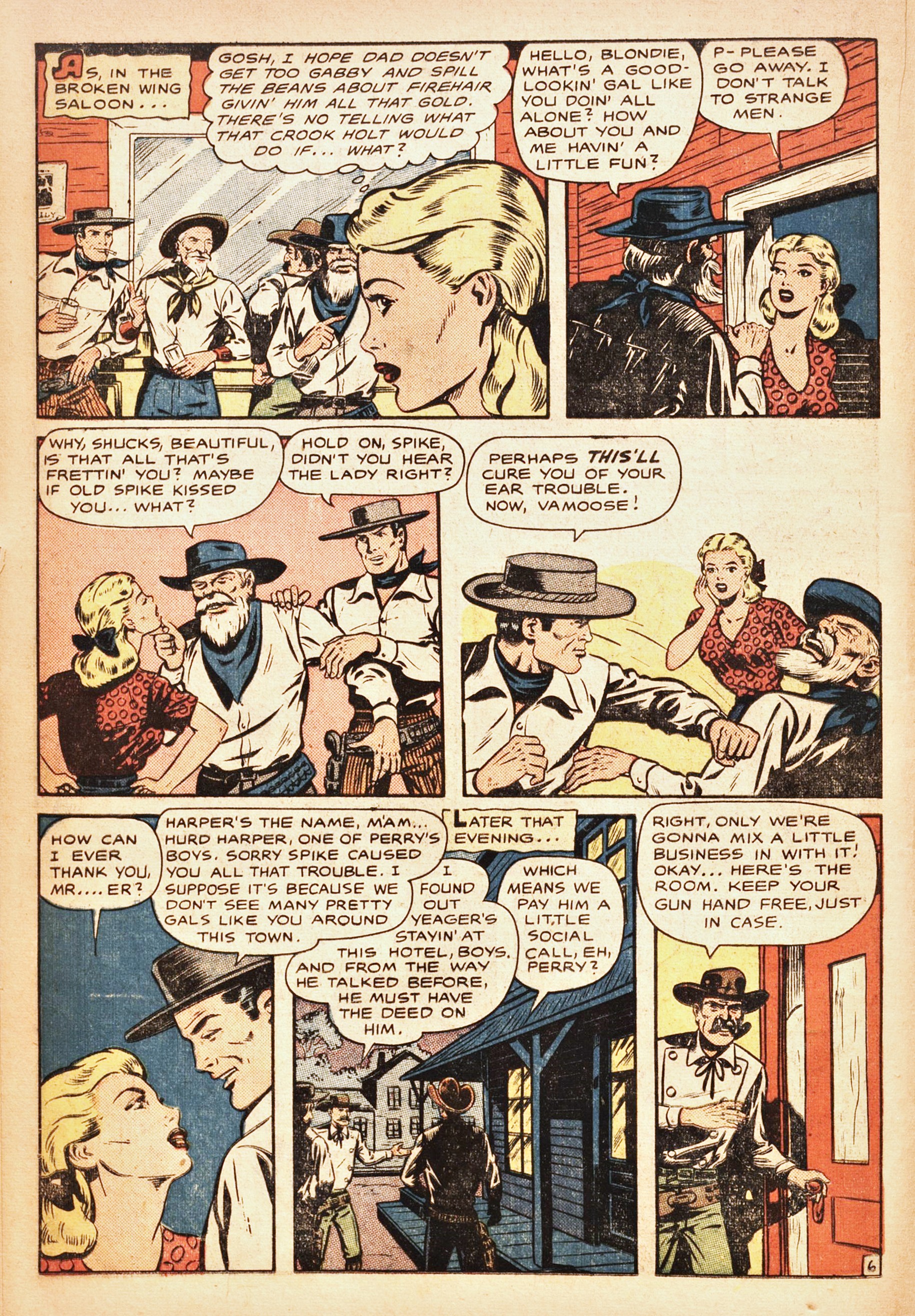 Read online Pioneer West Romances comic -  Issue #4 - 18