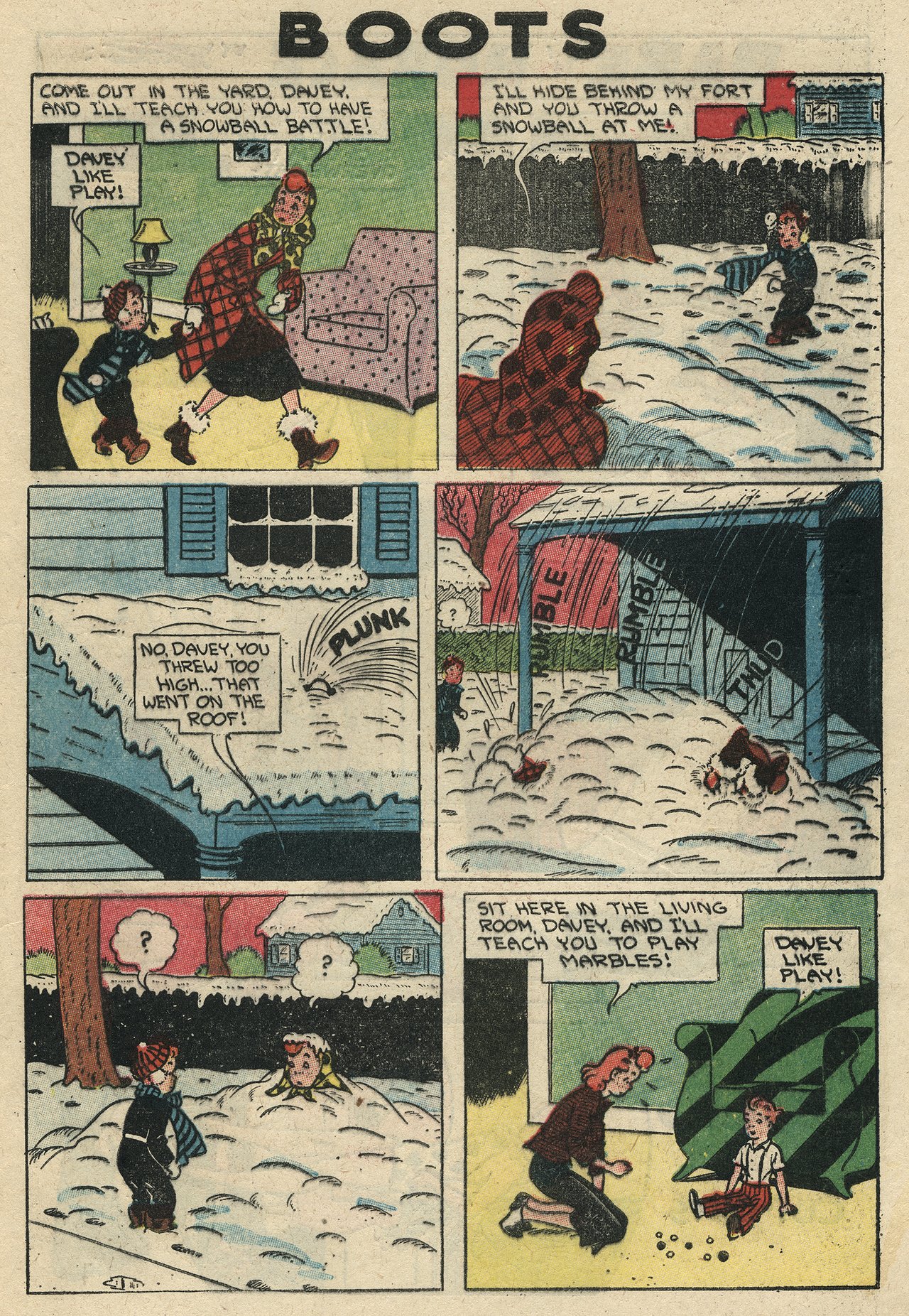 Read online Boots and Her Buddies (1955) comic -  Issue #2 - 31