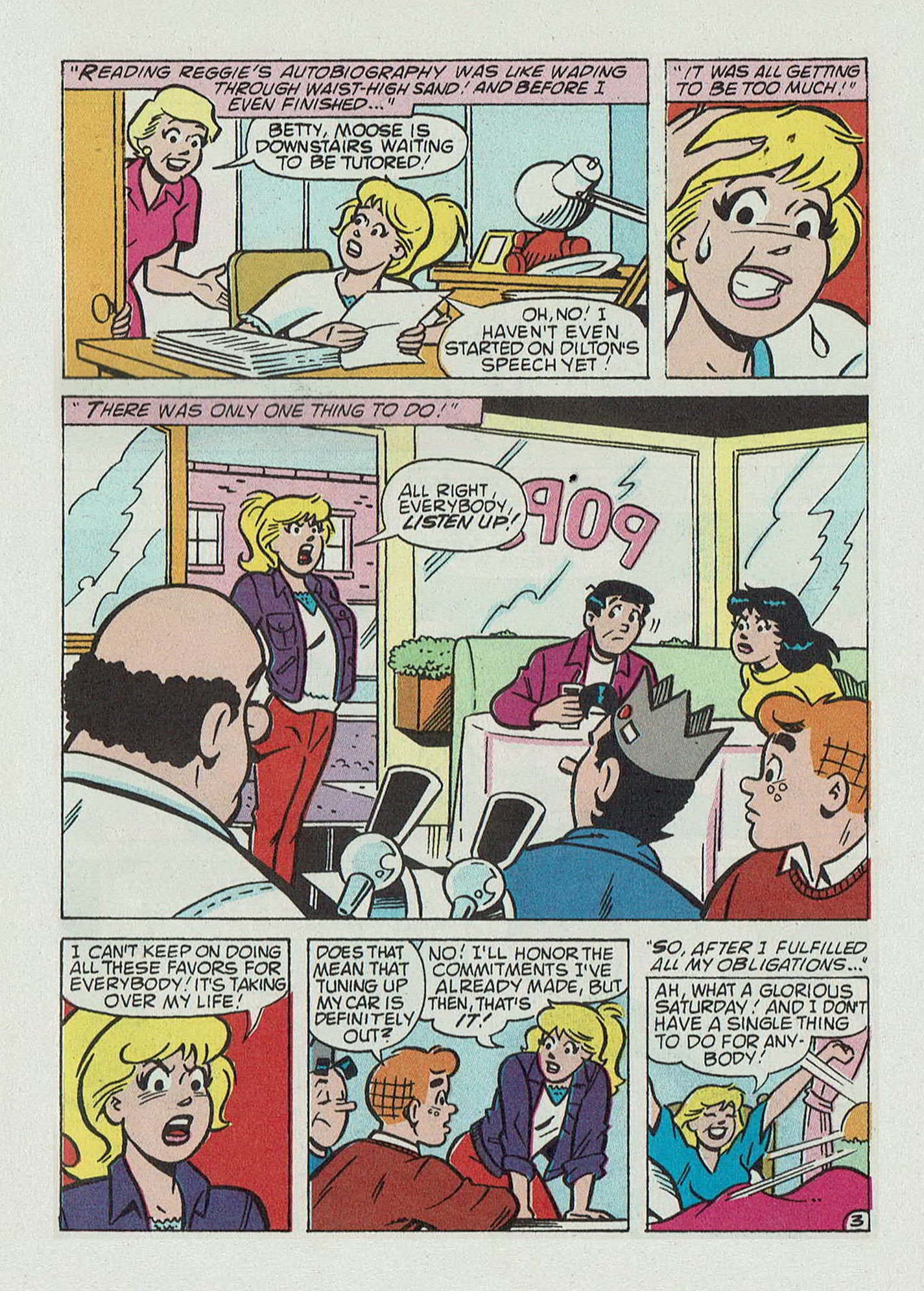 Read online Betty and Veronica Digest Magazine comic -  Issue #59 - 5