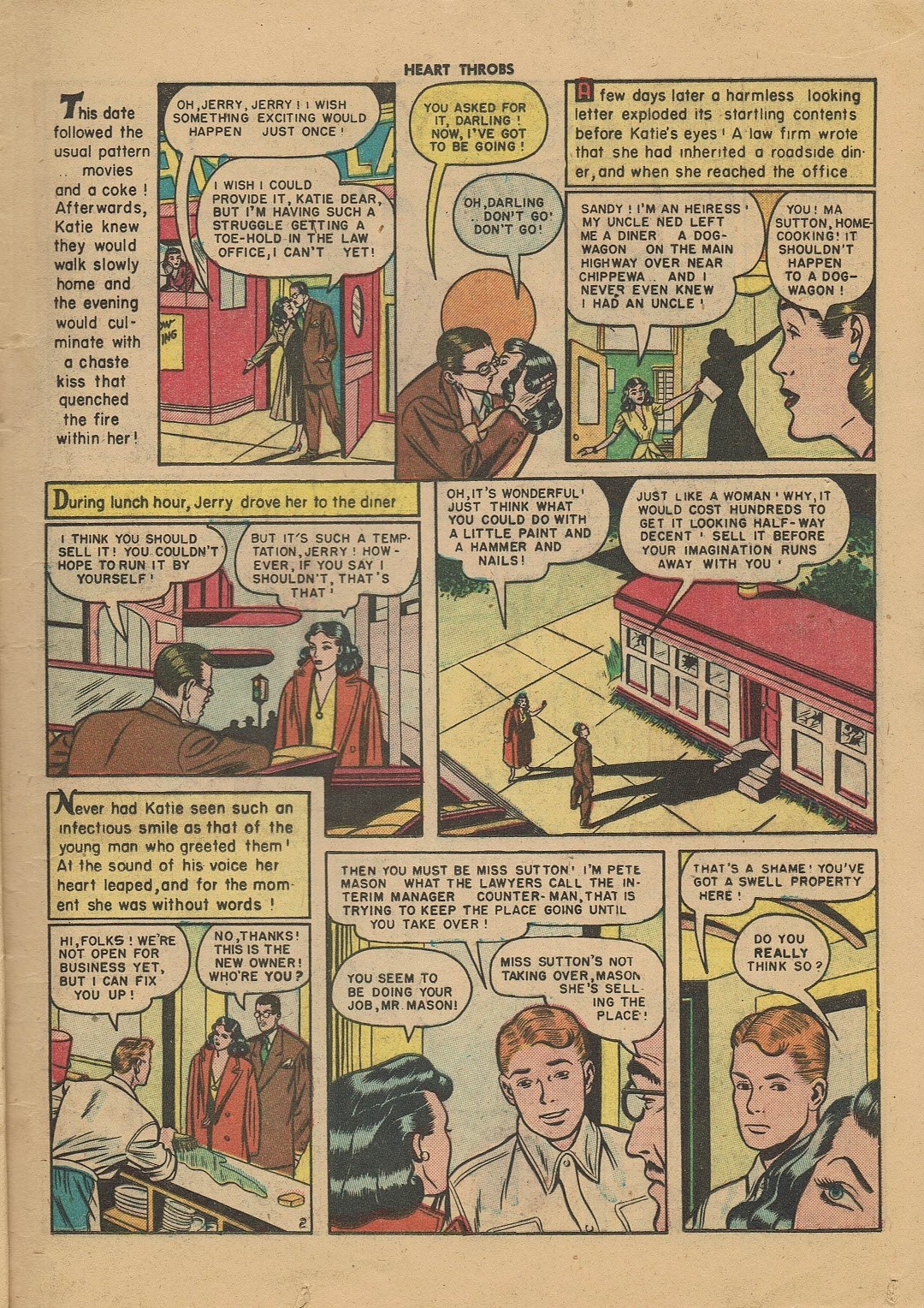 Read online Heart Throbs comic -  Issue #6 - 13
