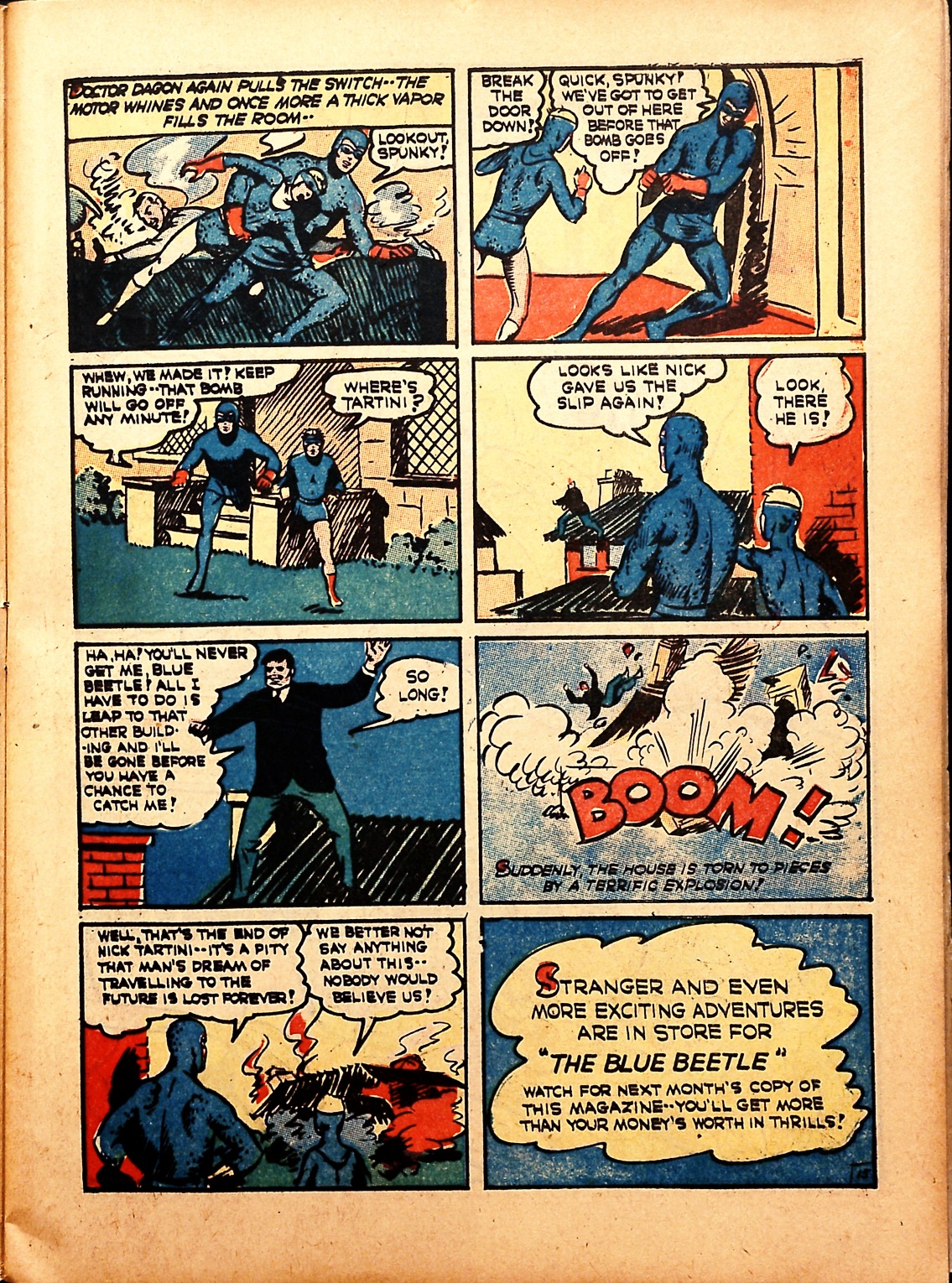 Read online The Blue Beetle comic -  Issue #19 - 17