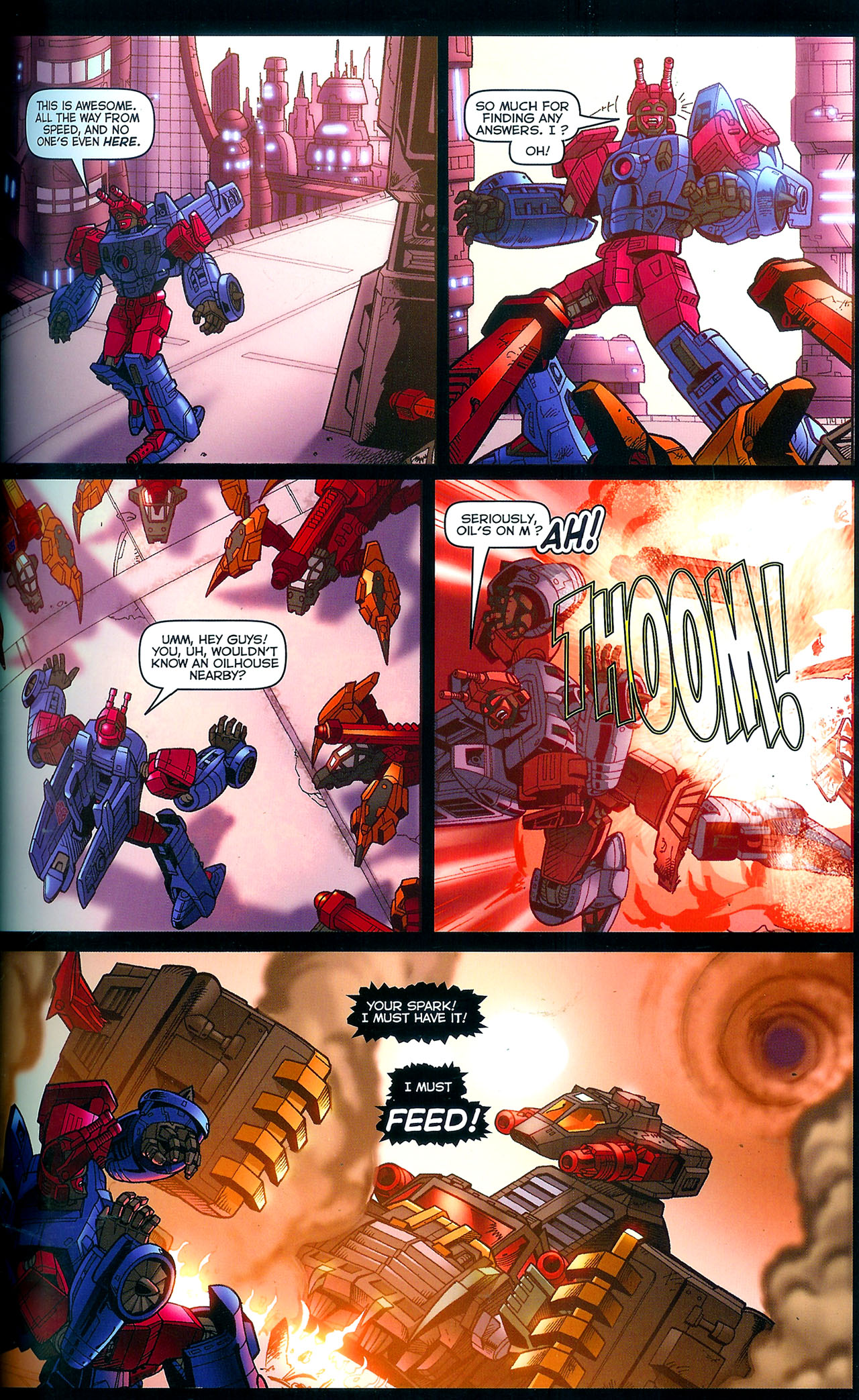 Read online Transformers: Cybertron: Balancing Act comic -  Issue # TPB - 20