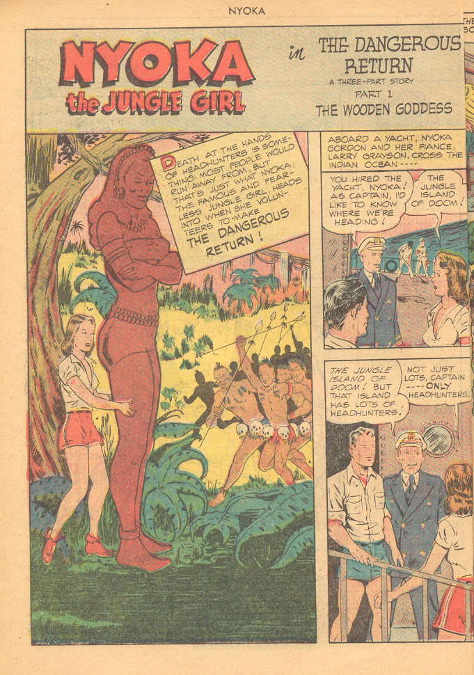 Read online Nyoka the Jungle Girl (1945) comic -  Issue #25 - 4