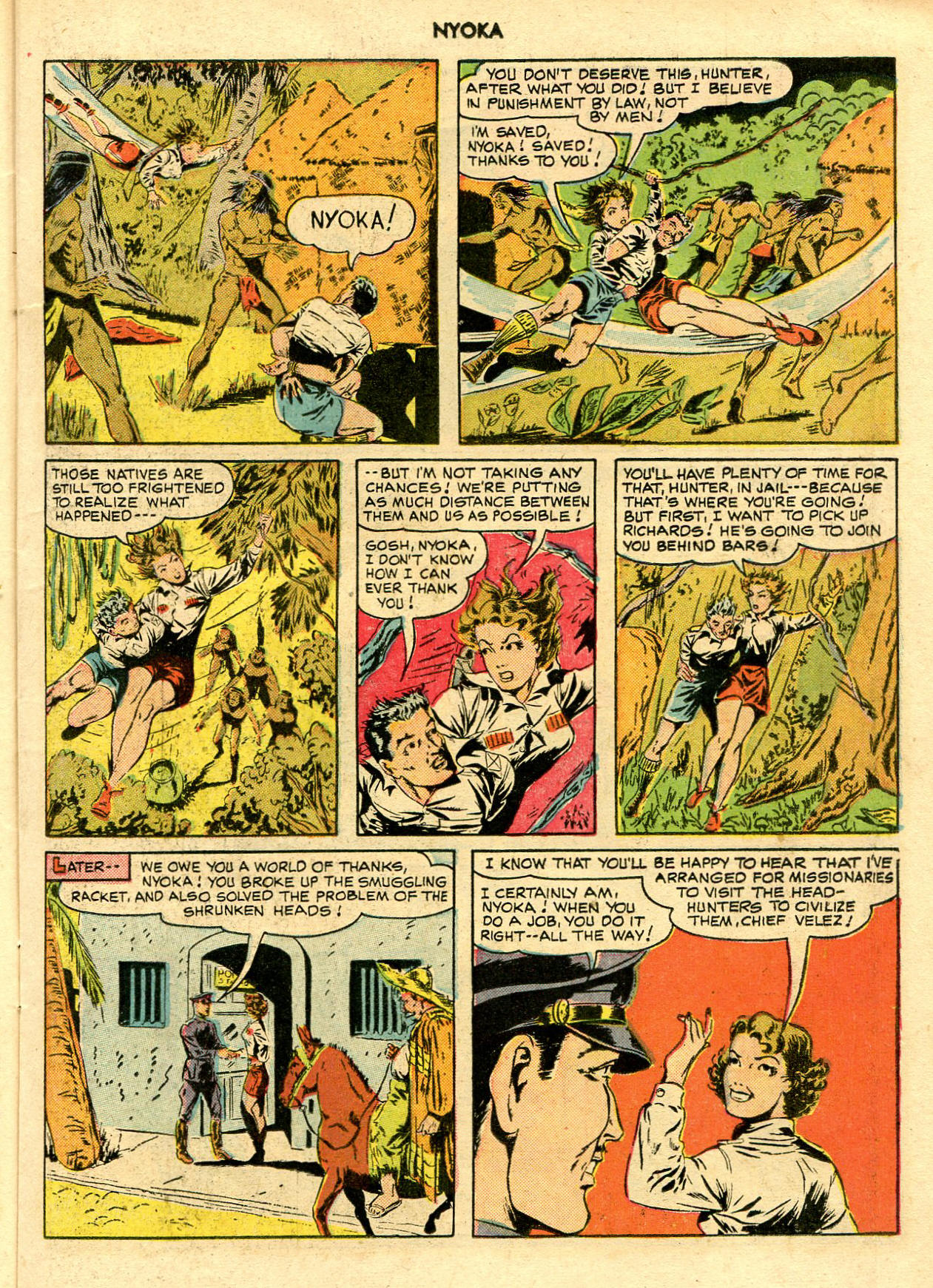 Read online Nyoka the Jungle Girl (1945) comic -  Issue #45 - 23