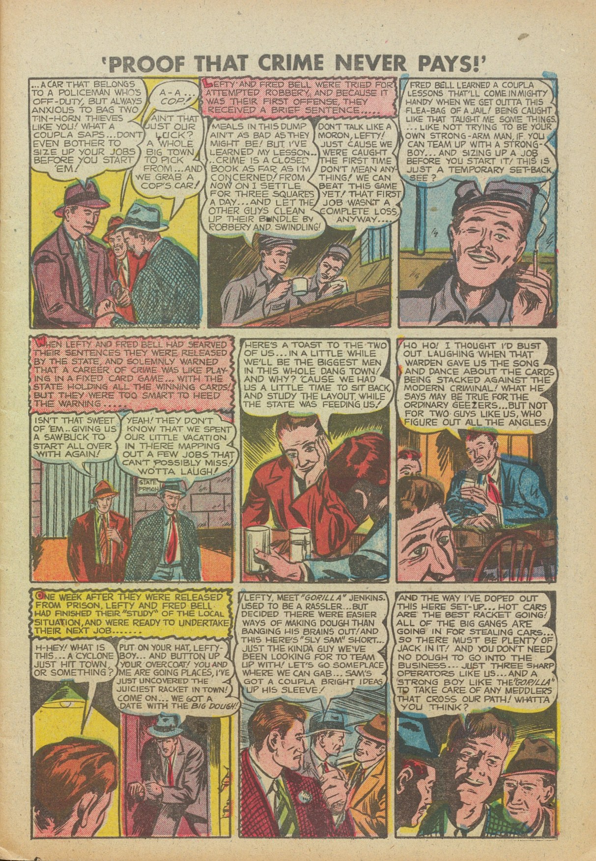 Read online Murder Incorporated (1948) comic -  Issue #9a - 5