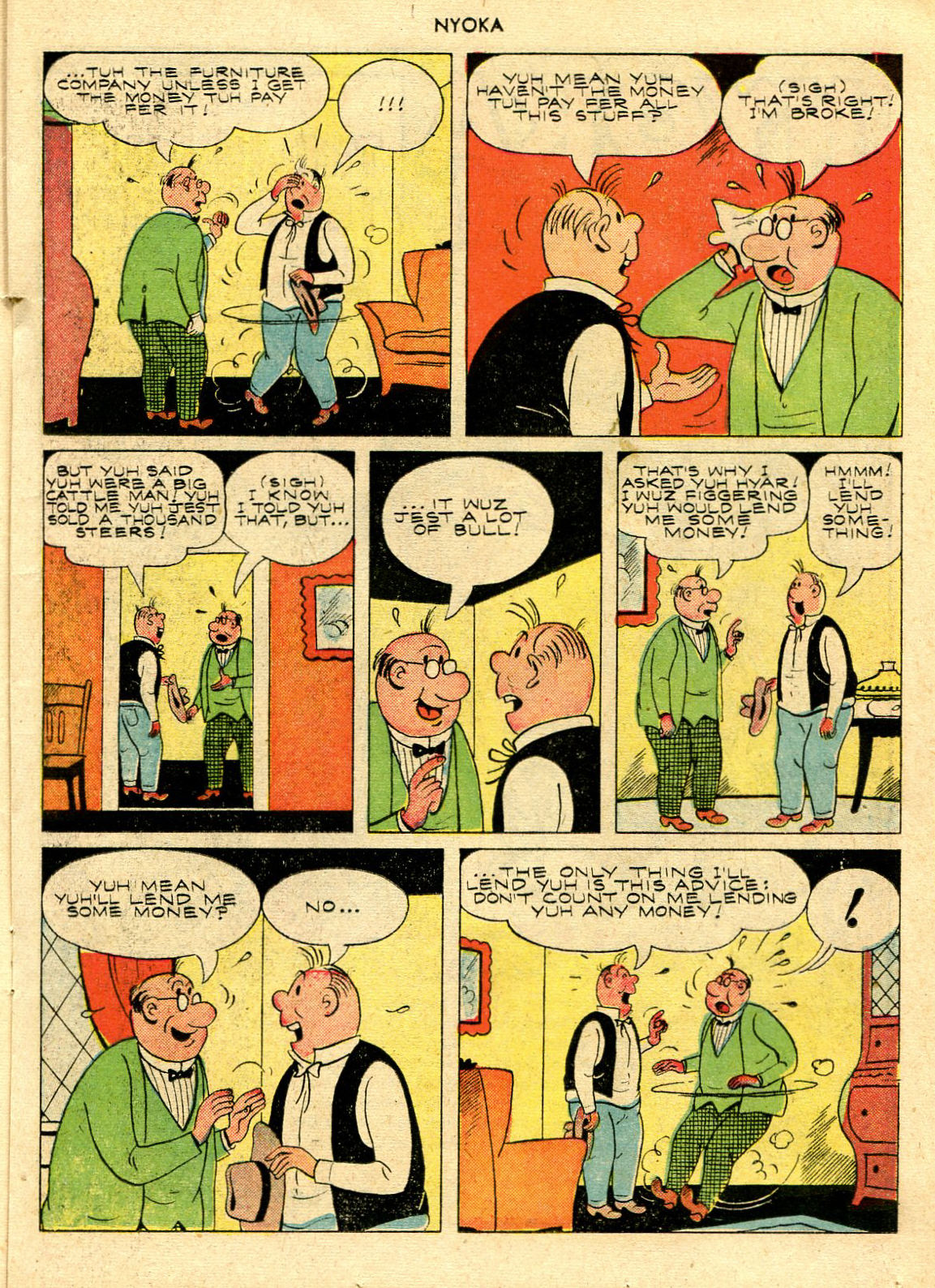 Read online Nyoka the Jungle Girl (1945) comic -  Issue #45 - 25