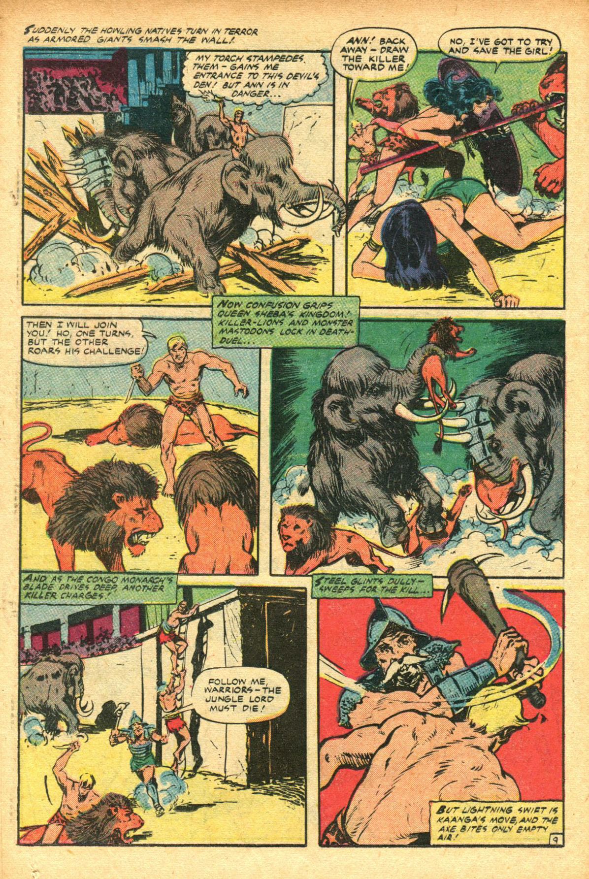 Read online Jungle Comics comic -  Issue #142 - 12