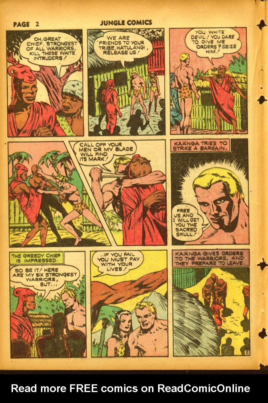 Read online Jungle Comics comic -  Issue #19 - 4