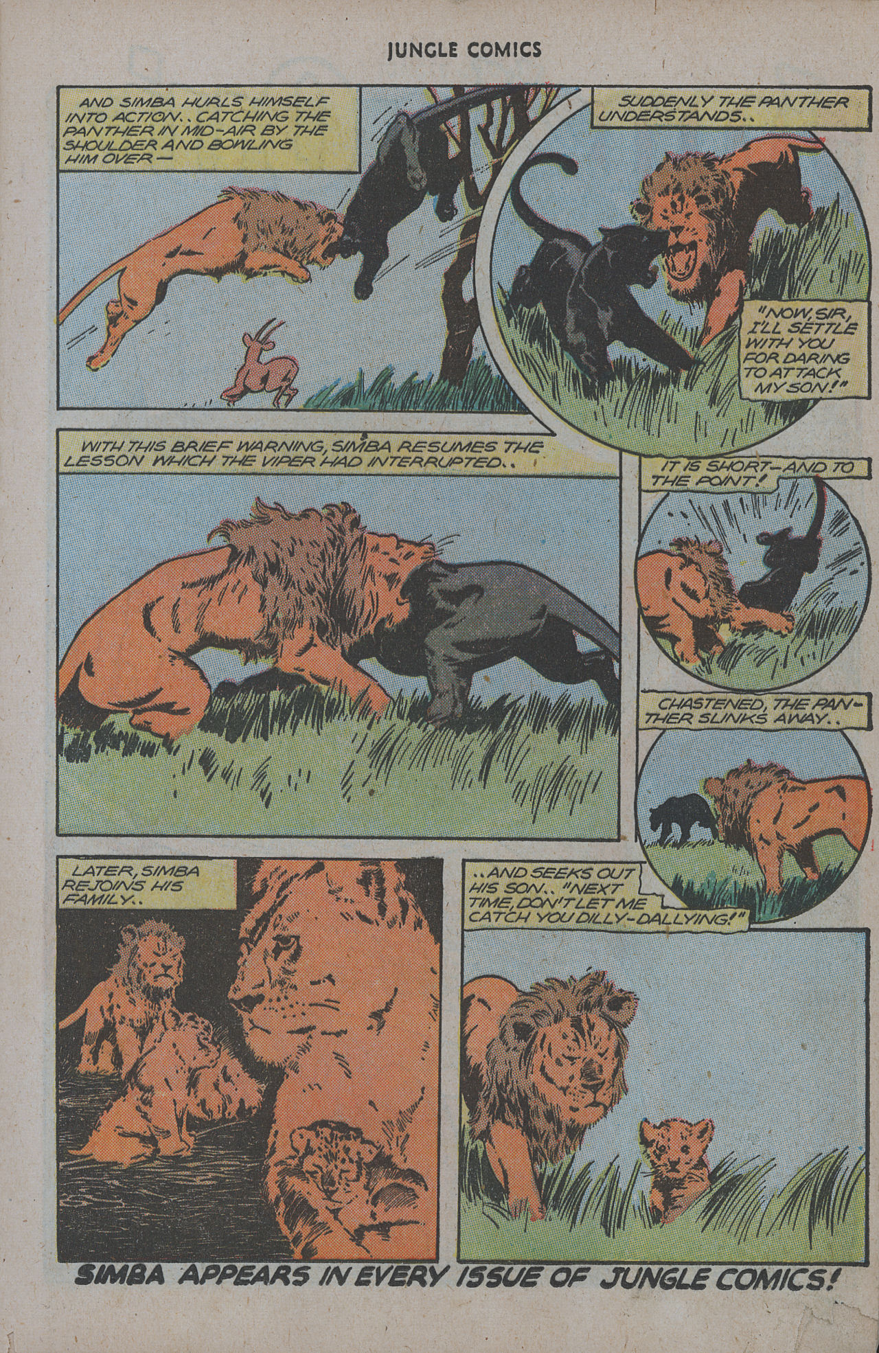 Read online Jungle Comics comic -  Issue #78 - 19