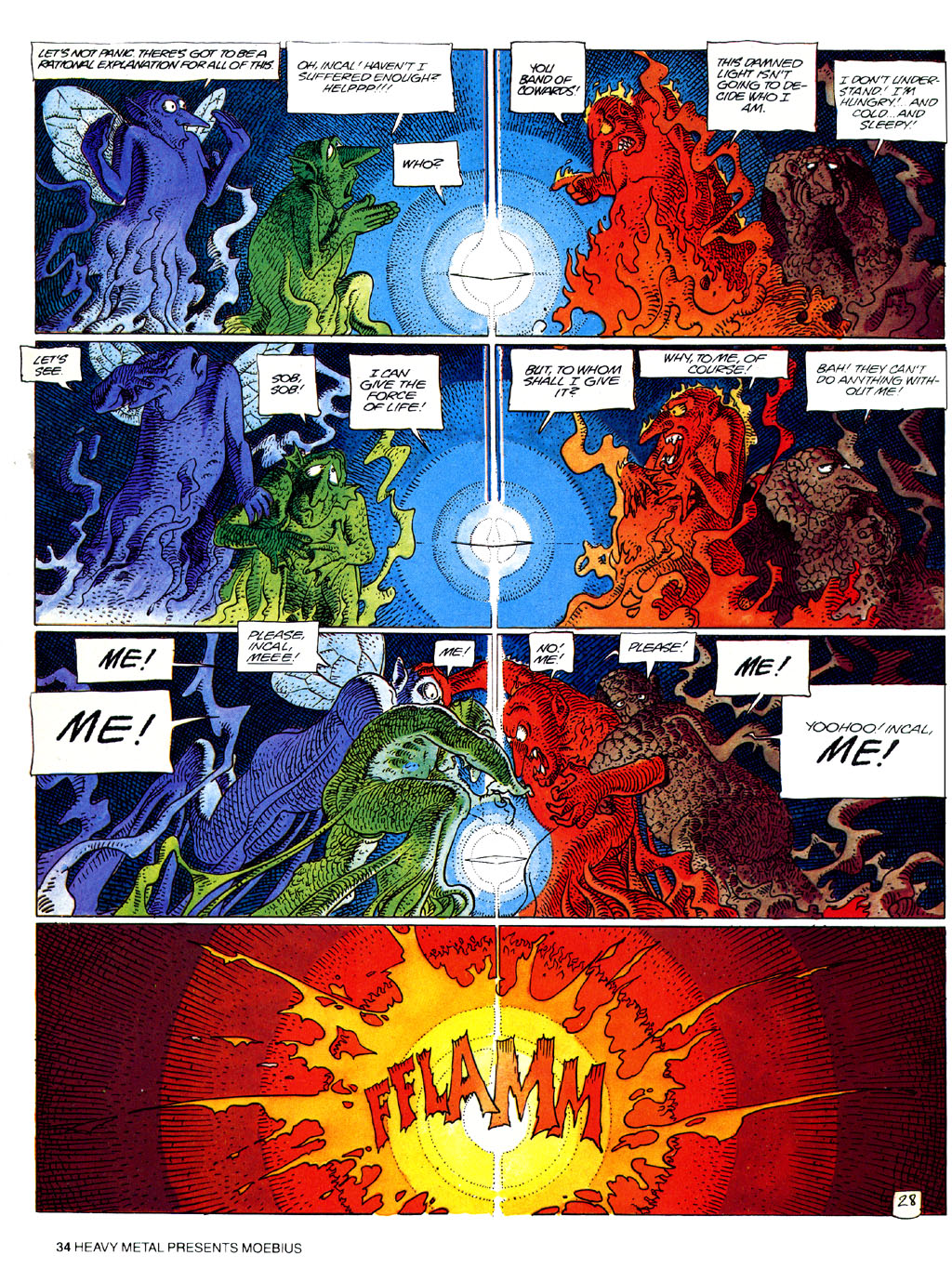Read online Heavy Metal Presents Moebius comic -  Issue # Full - 35