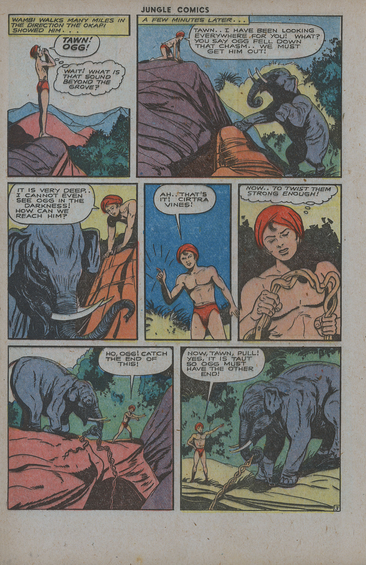Read online Jungle Comics comic -  Issue #56 - 28