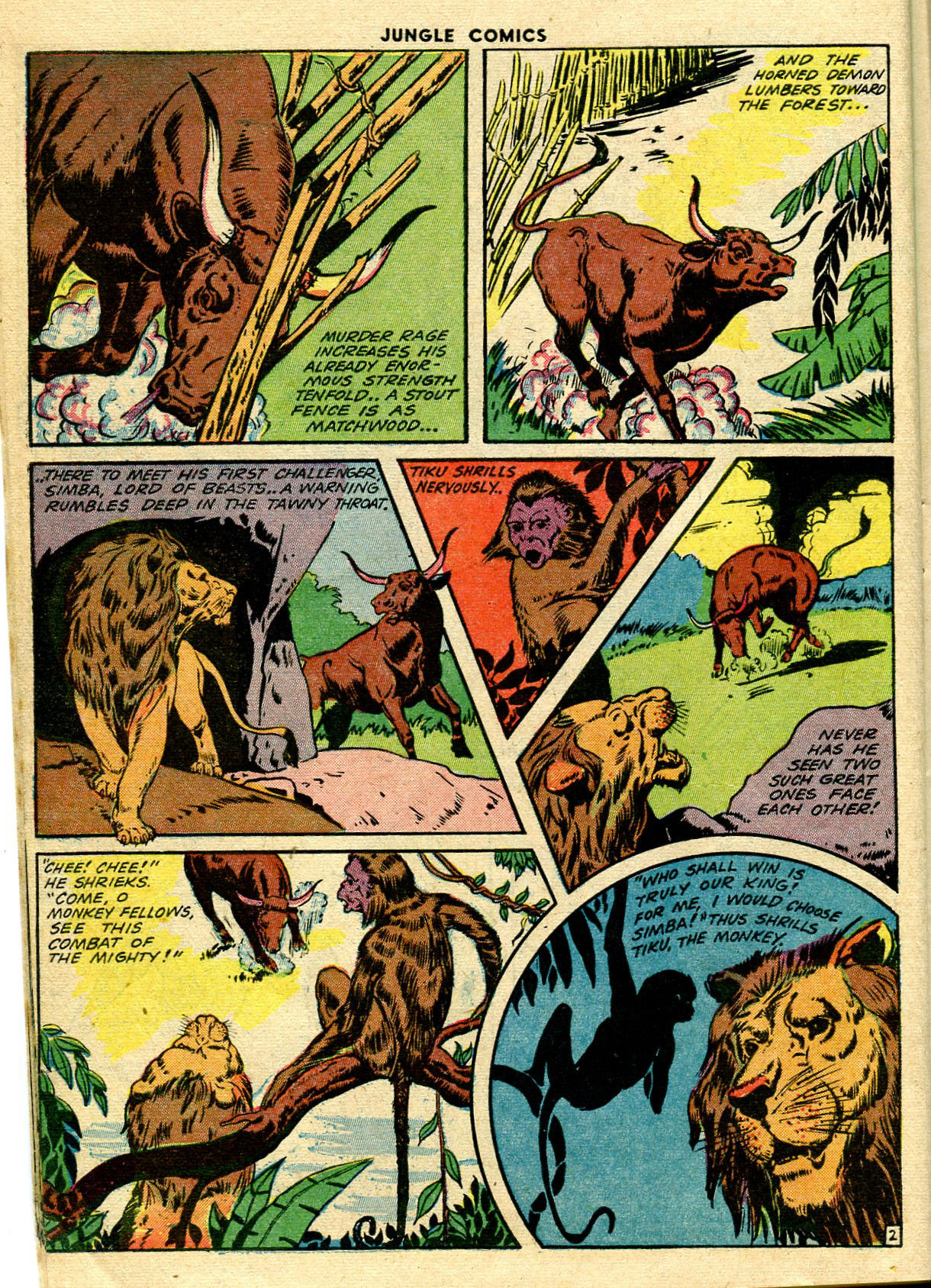 Read online Jungle Comics comic -  Issue #45 - 16