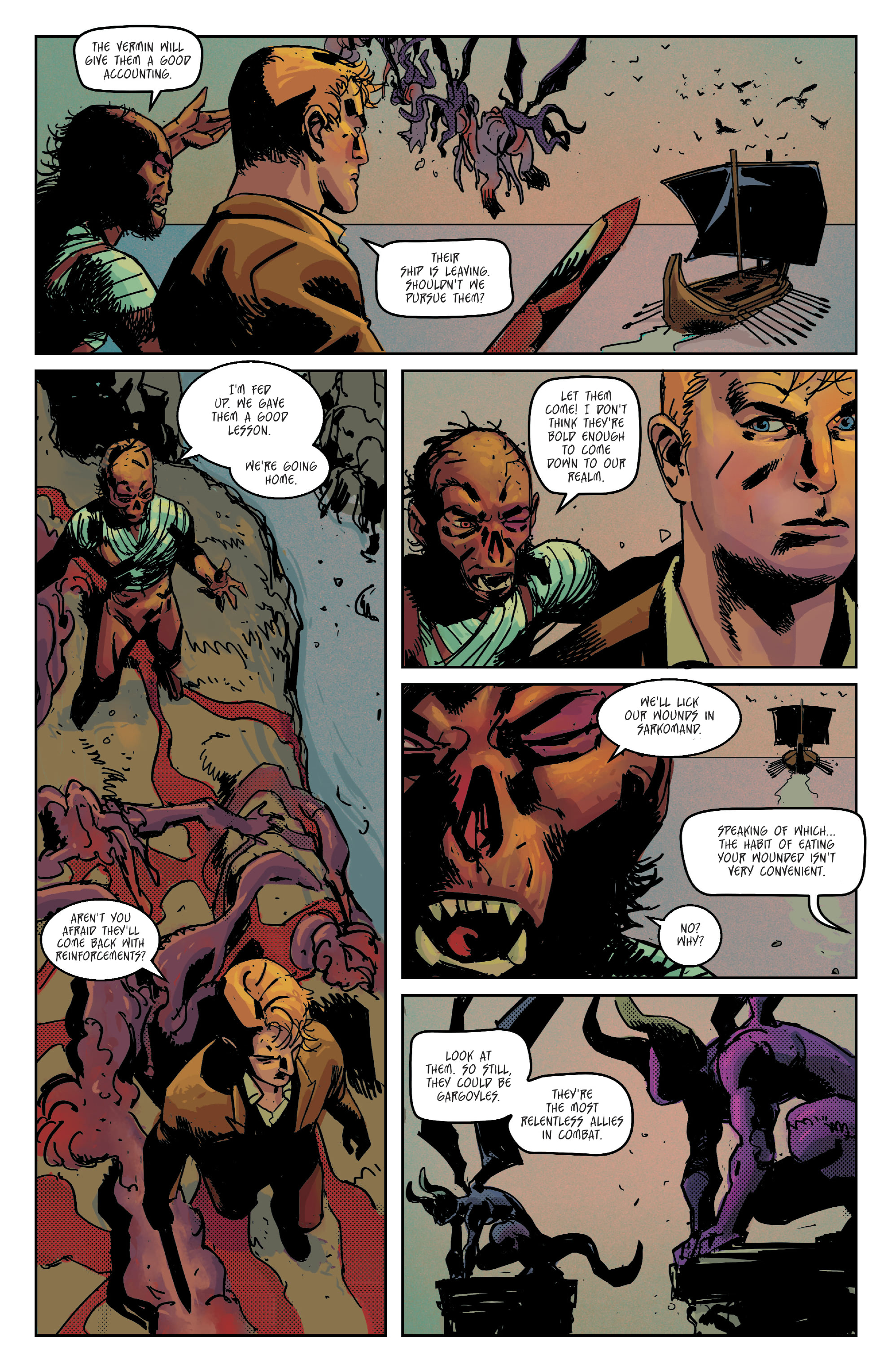 Read online Lovecraft Unknown Kadath comic -  Issue #7 - 22