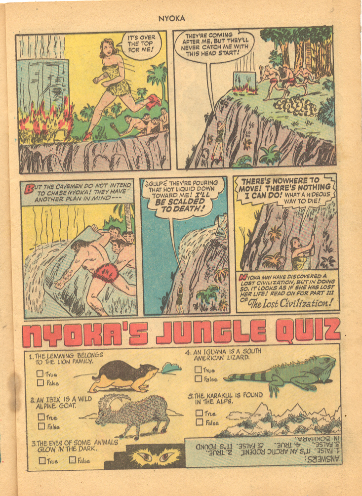 Read online Nyoka the Jungle Girl (1945) comic -  Issue #29 - 17