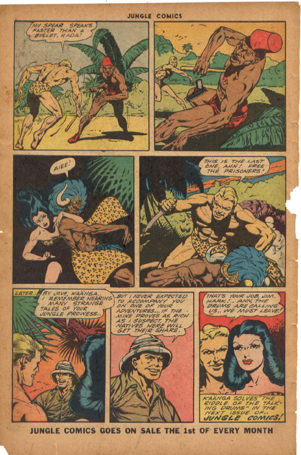 Read online Jungle Comics comic -  Issue #53 - 14