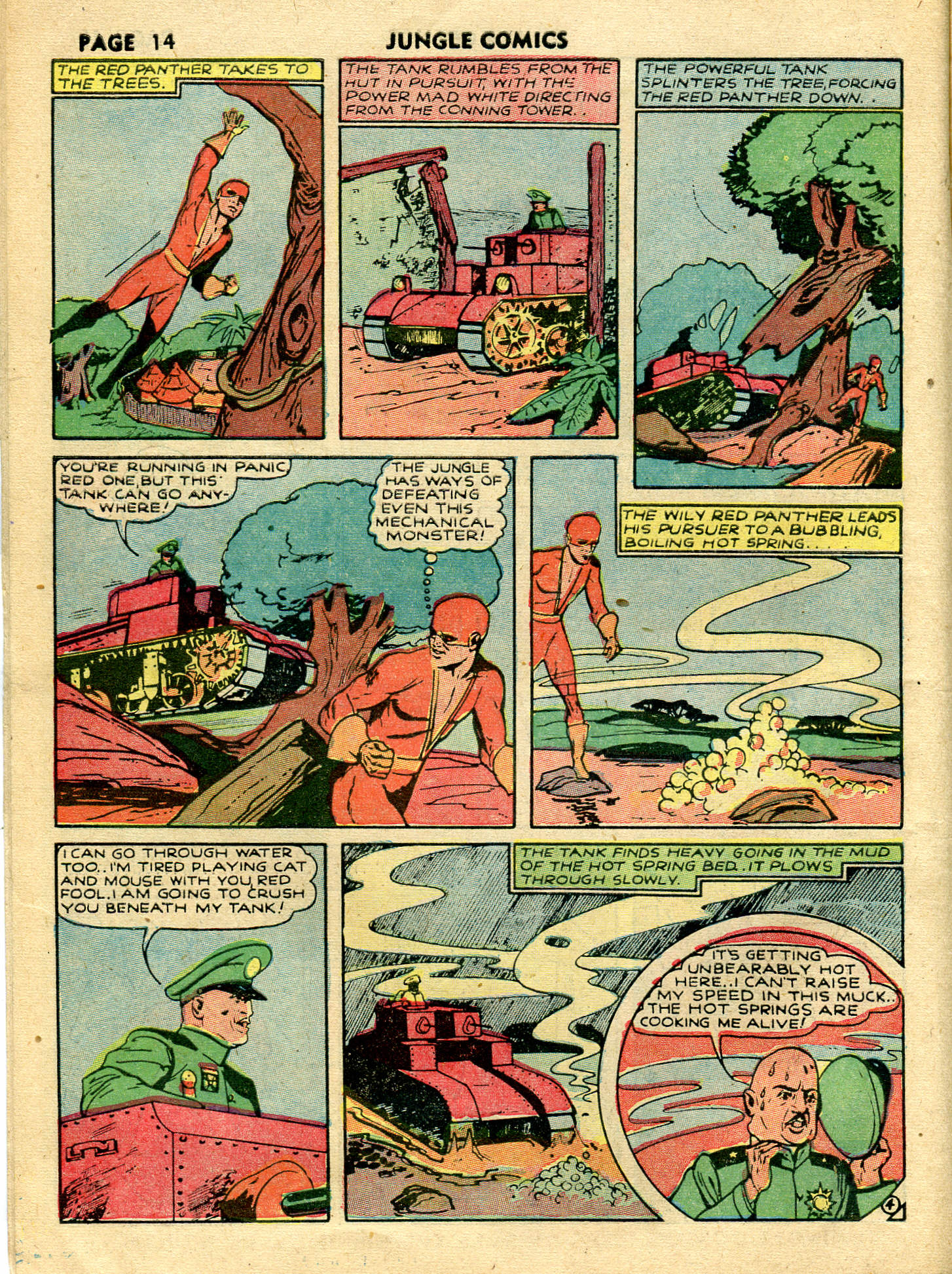 Read online Jungle Comics comic -  Issue #15 - 17