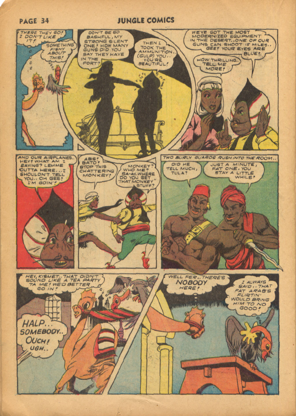 Read online Jungle Comics comic -  Issue #38 - 35