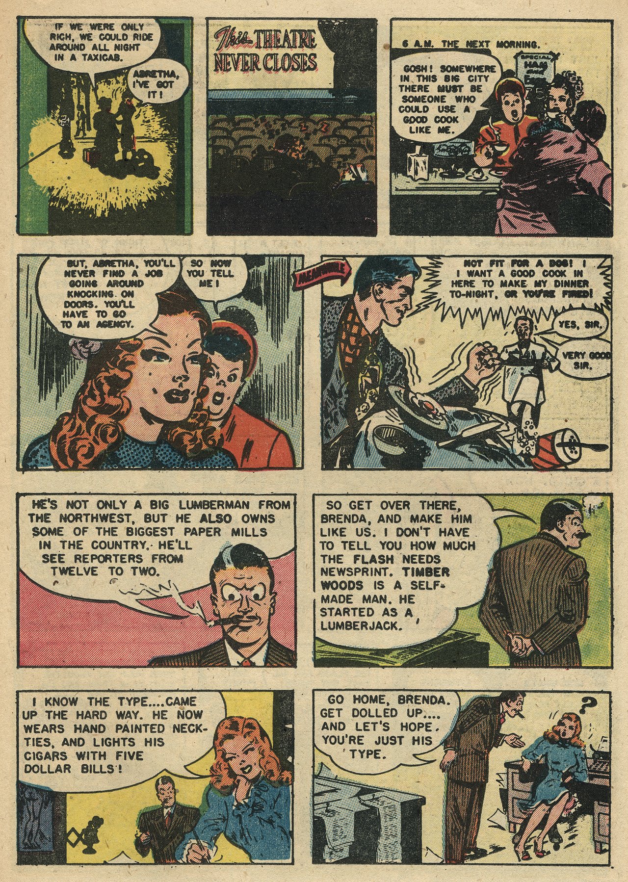 Read online Brenda Starr (1948) comic -  Issue #13 - 23
