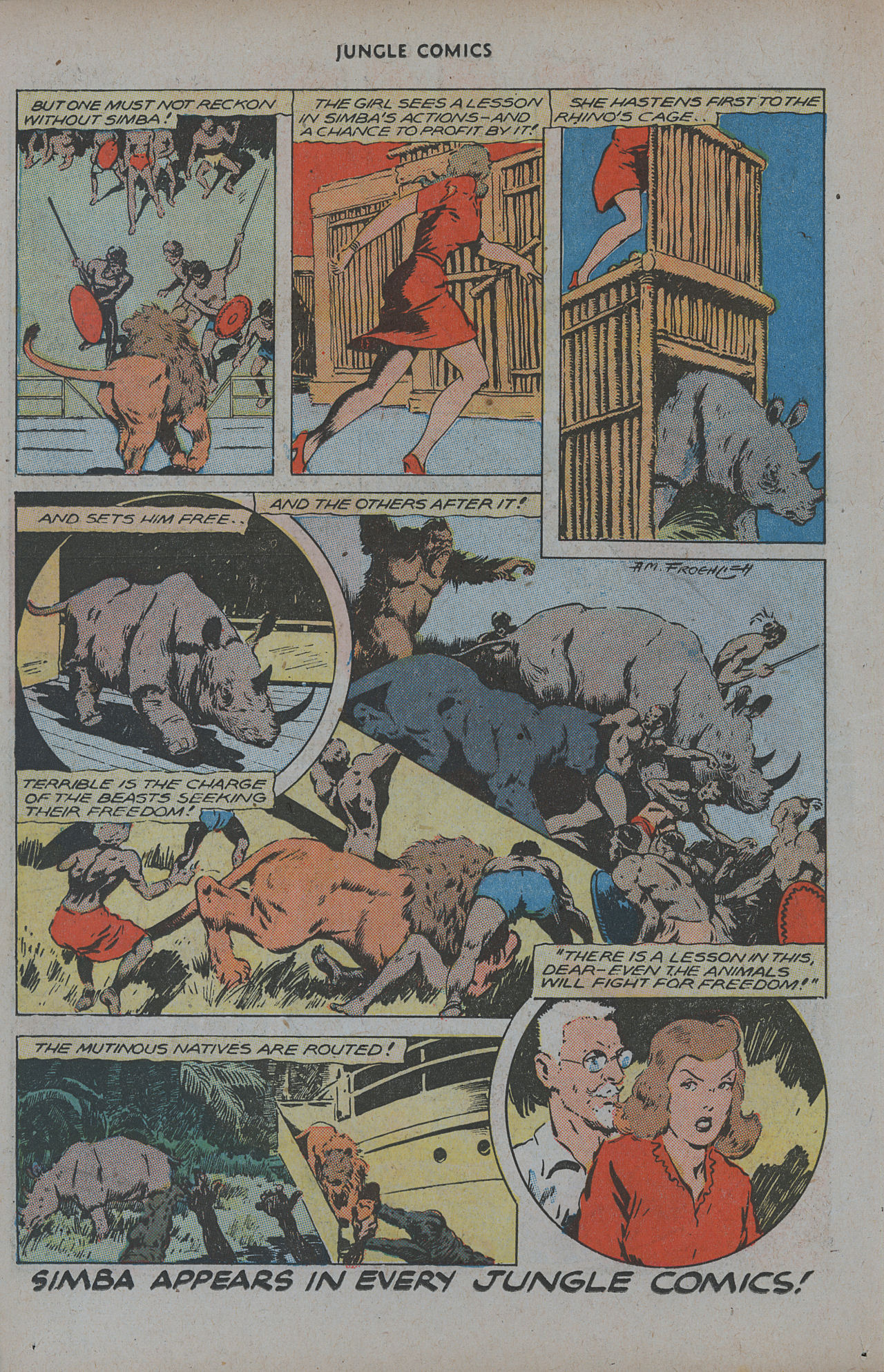 Read online Jungle Comics comic -  Issue #77 - 20