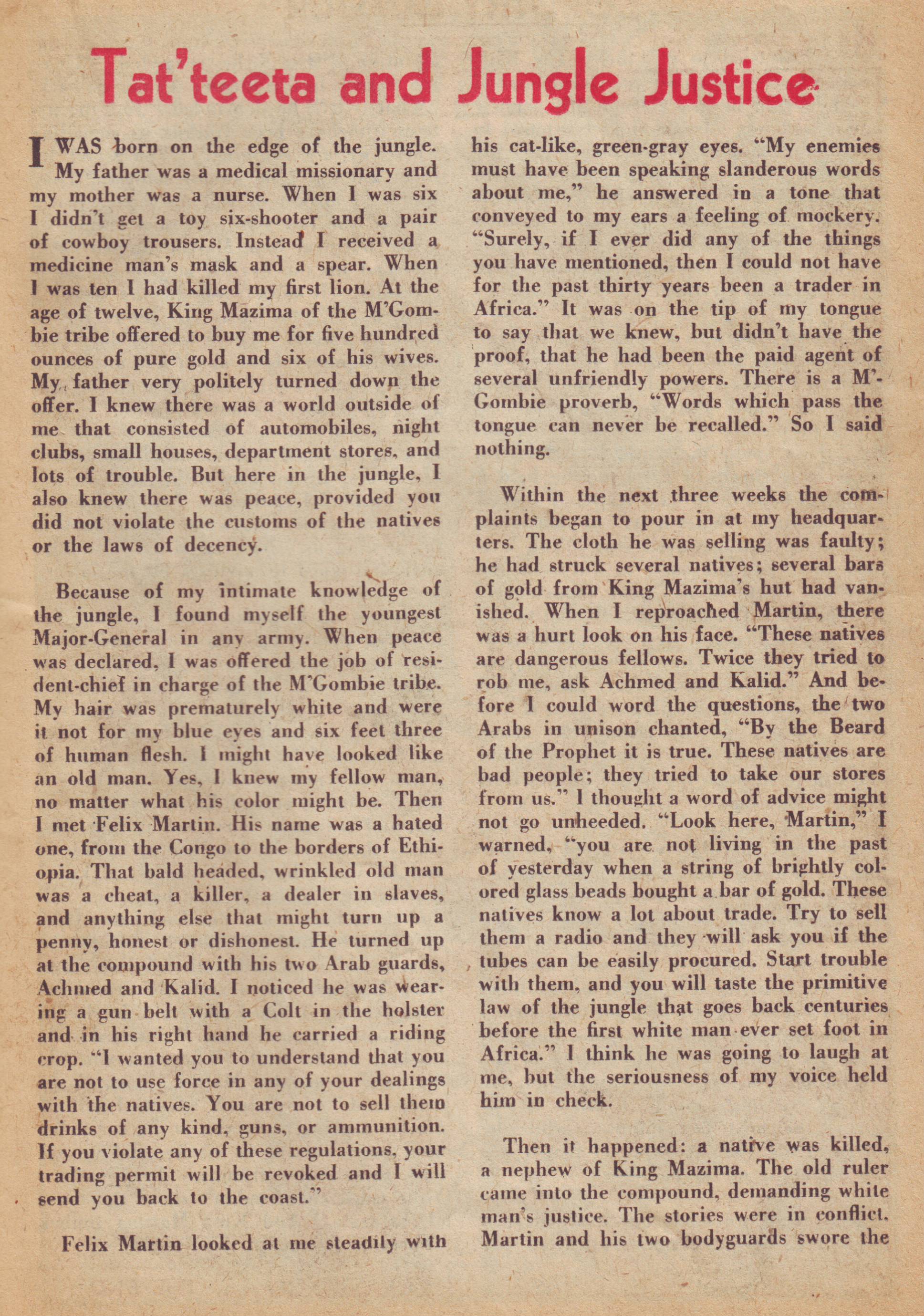 Read online Dorothy Lamour Jungle Princess comic -  Issue #3 - 25