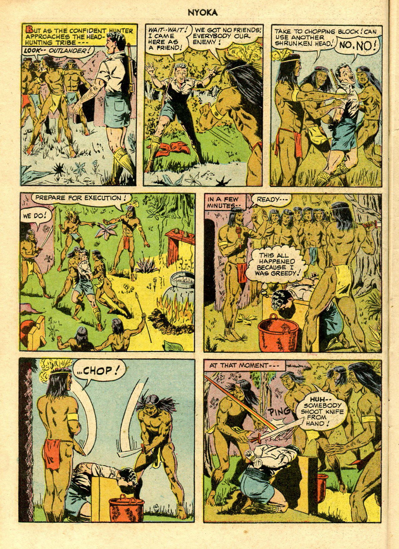 Read online Nyoka the Jungle Girl (1945) comic -  Issue #45 - 22