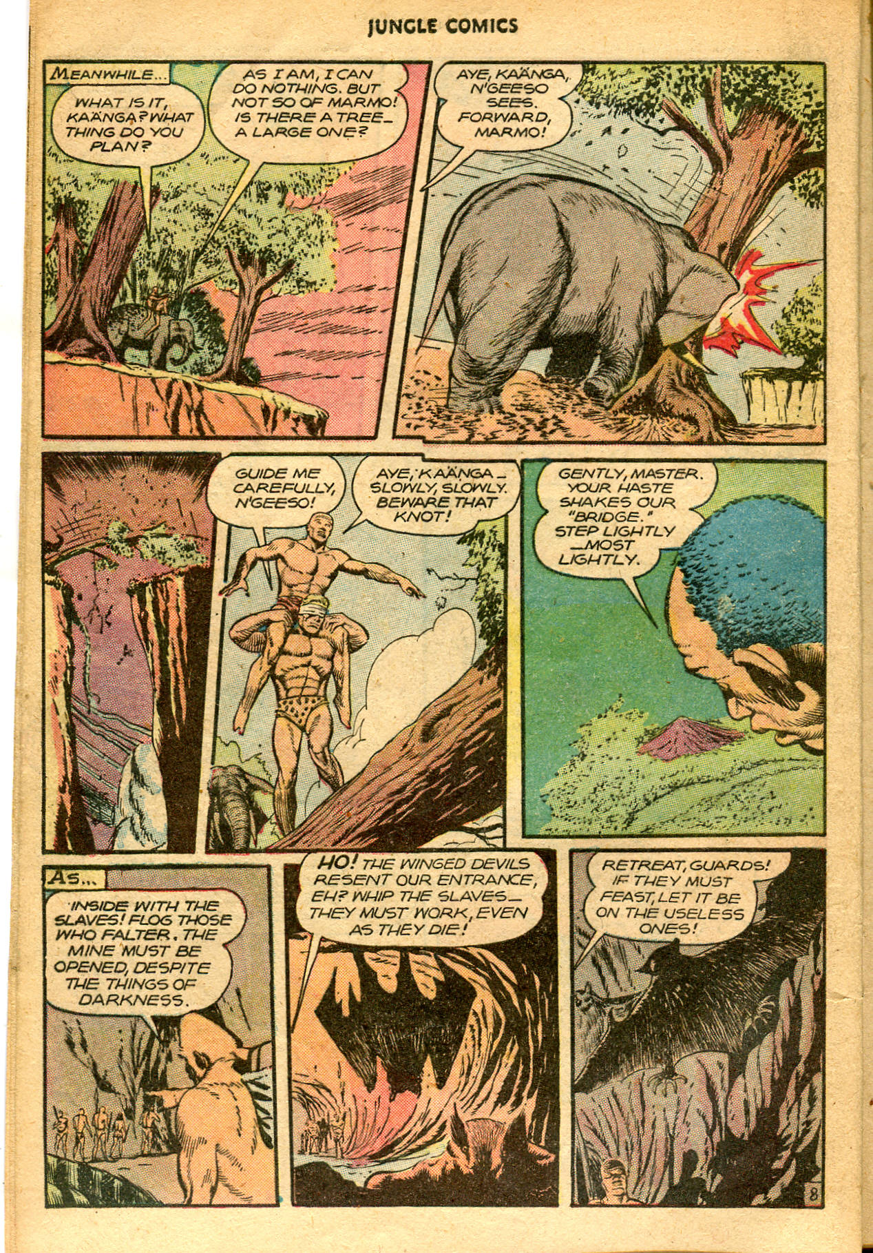 Read online Jungle Comics comic -  Issue #87 - 10