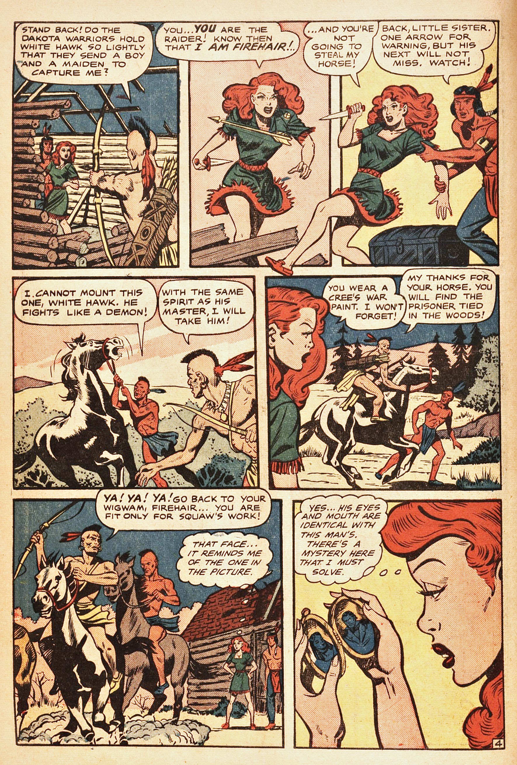 Read online Firehair (1951) comic -  Issue #7 - 6