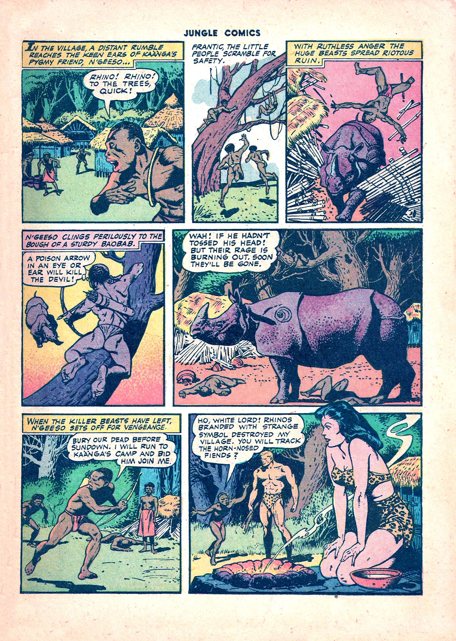 Read online Jungle Comics comic -  Issue #42 - 5