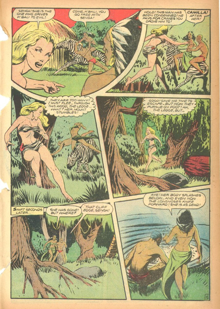 Read online Jungle Comics comic -  Issue #91 - 48