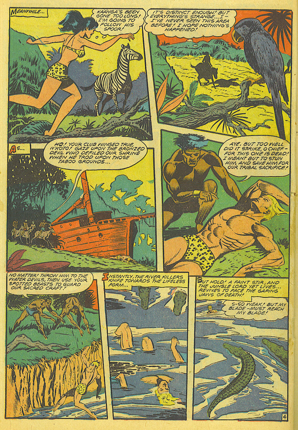 Read online Jungle Comics comic -  Issue #103 - 7