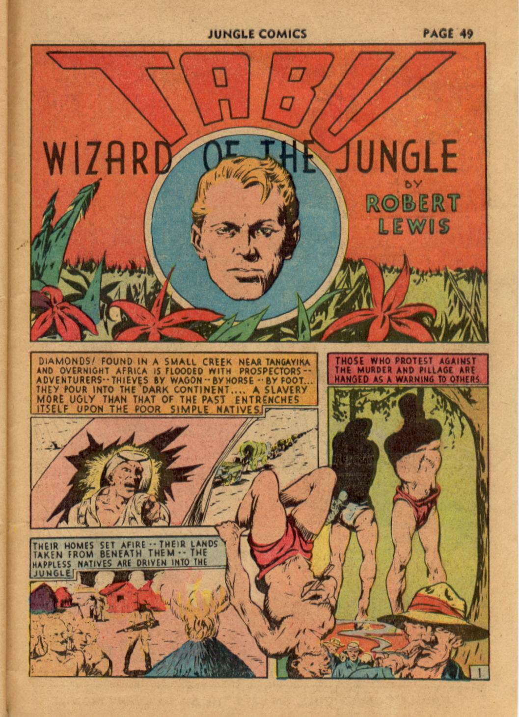 Read online Jungle Comics comic -  Issue #9 - 49