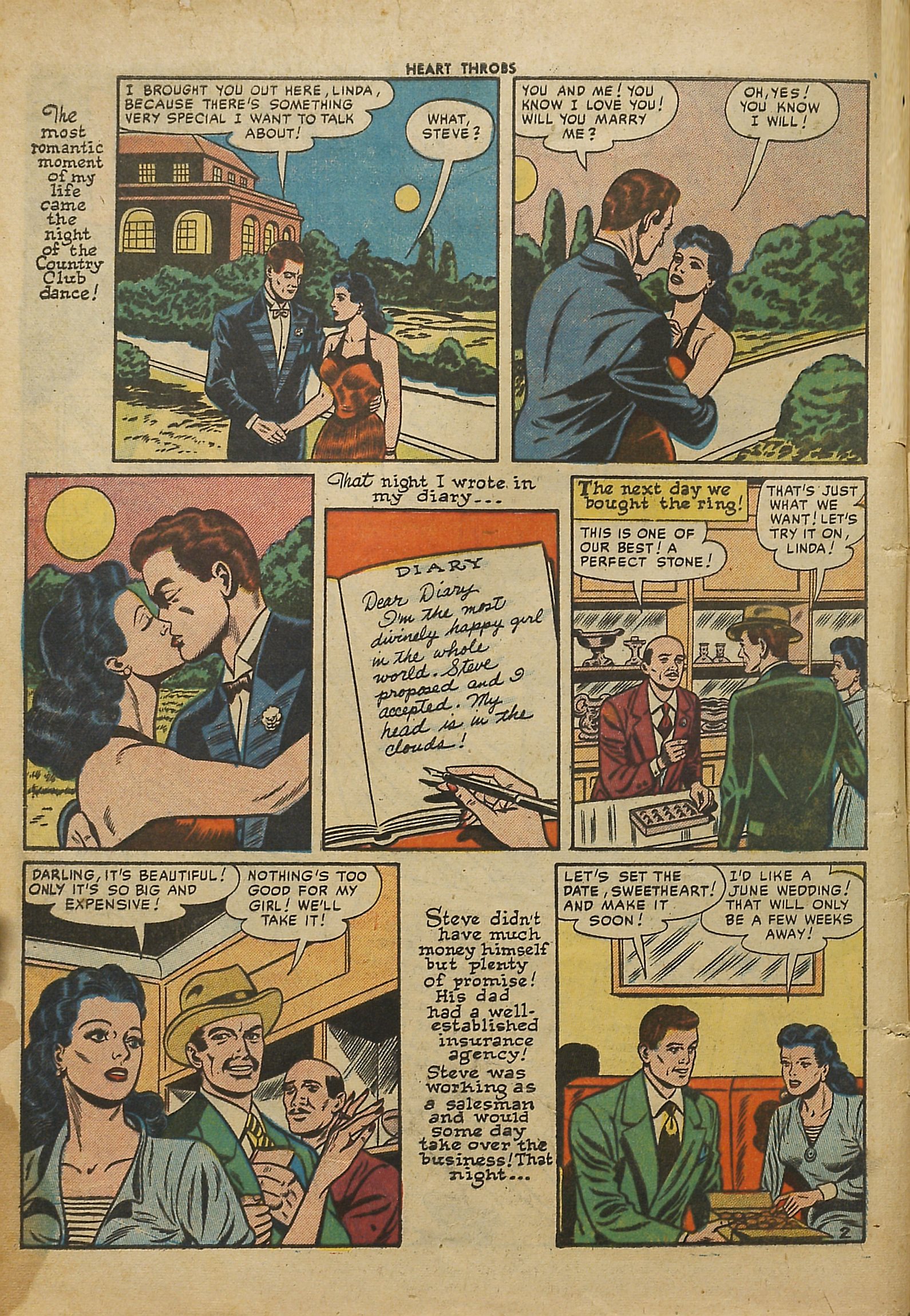 Read online Heart Throbs comic -  Issue #41 - 4