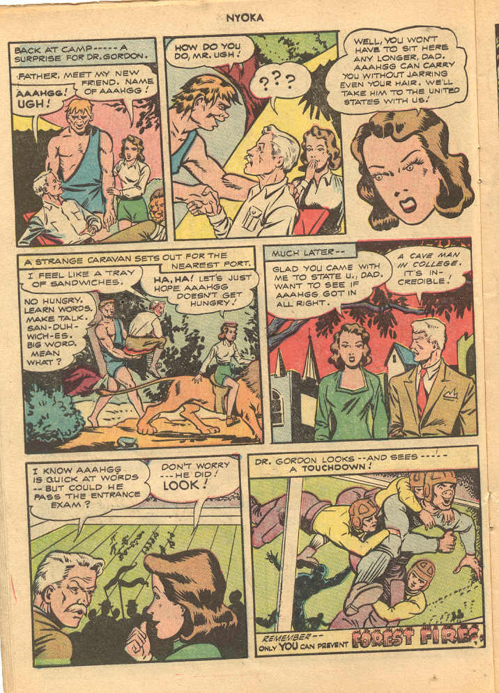 Read online Nyoka the Jungle Girl (1945) comic -  Issue #10 - 20