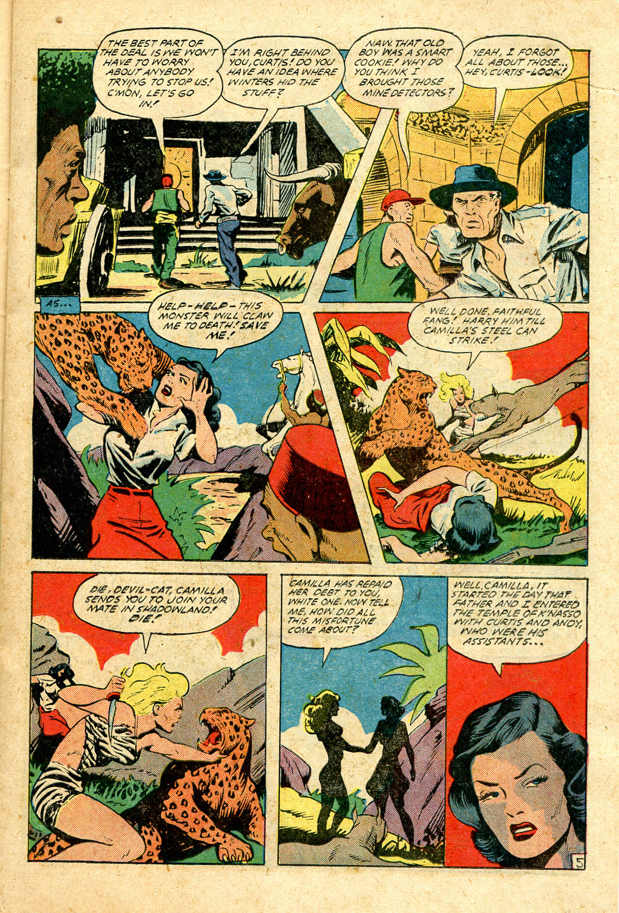 Read online Jungle Comics comic -  Issue #111 - 17