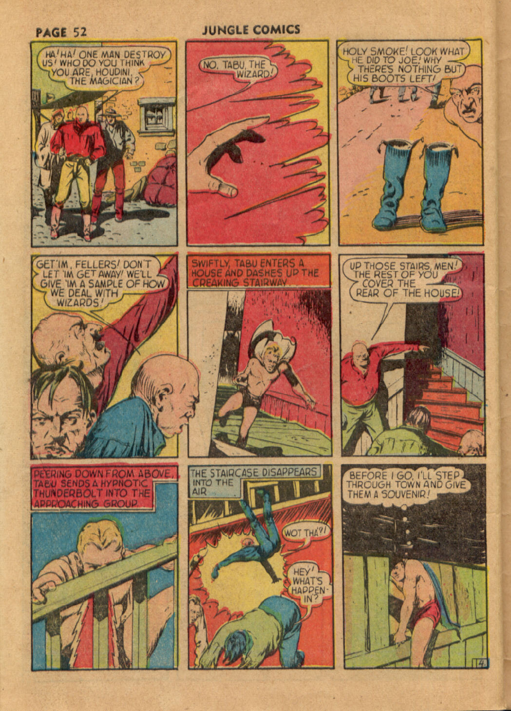Read online Jungle Comics comic -  Issue #9 - 52