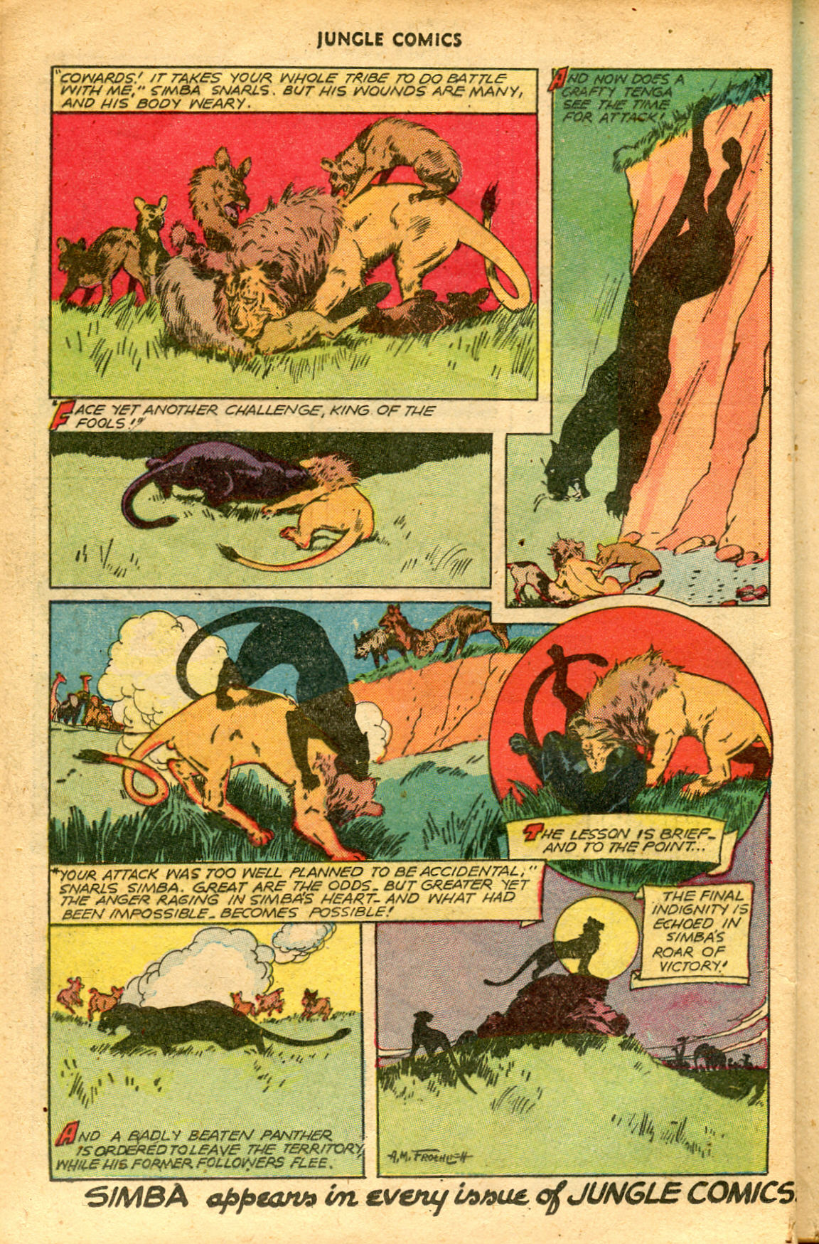 Read online Jungle Comics comic -  Issue #87 - 18