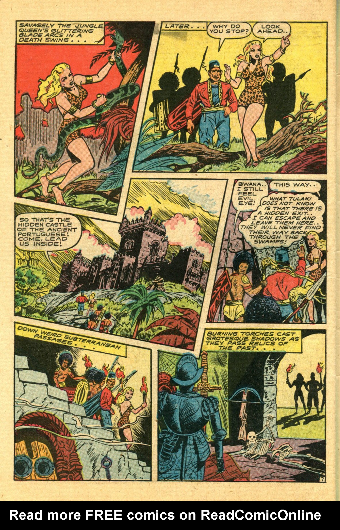 Read online Sheena, Queen of the Jungle (1942) comic -  Issue #6 - 46