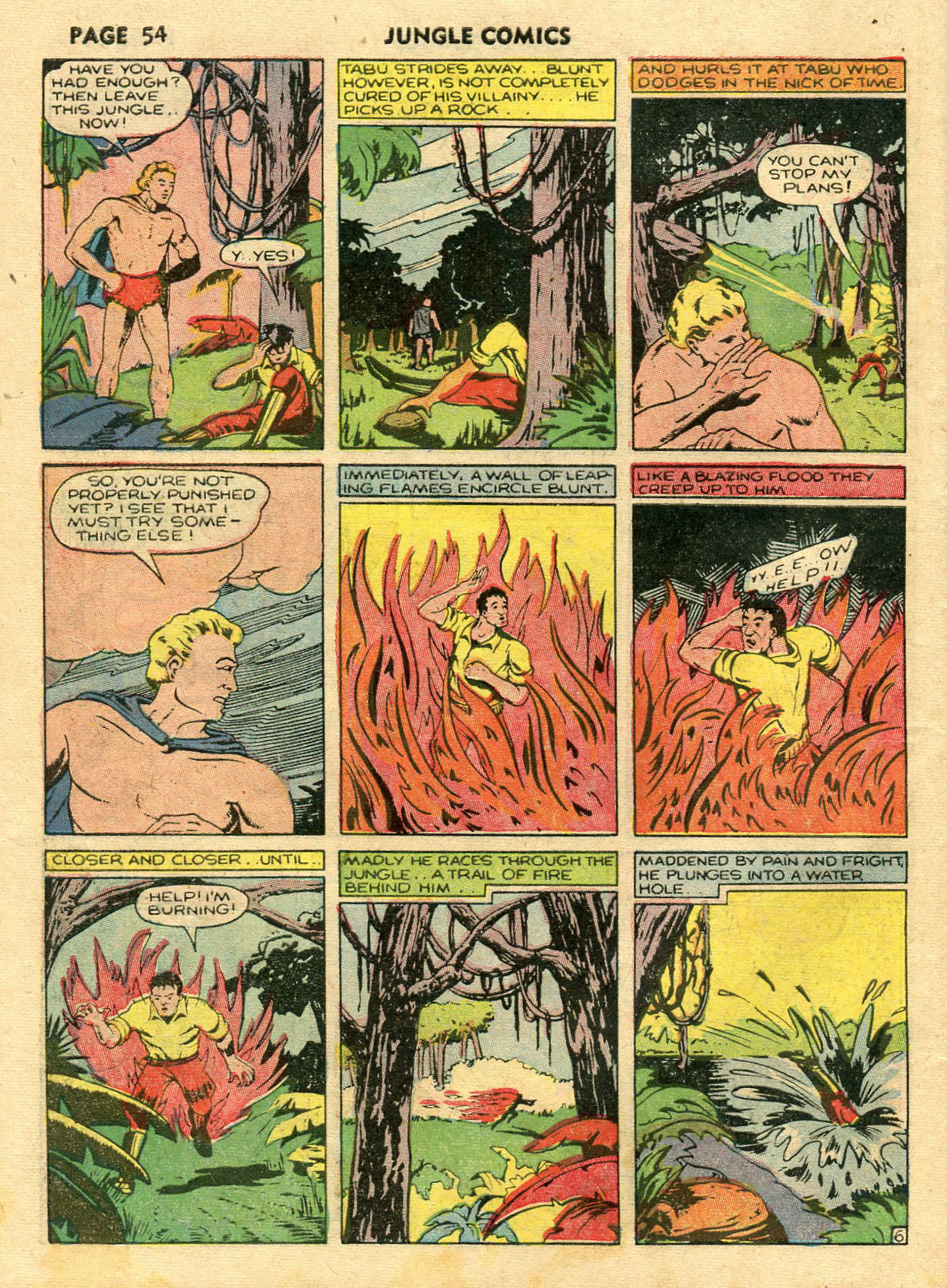 Read online Jungle Comics comic -  Issue #14 - 56