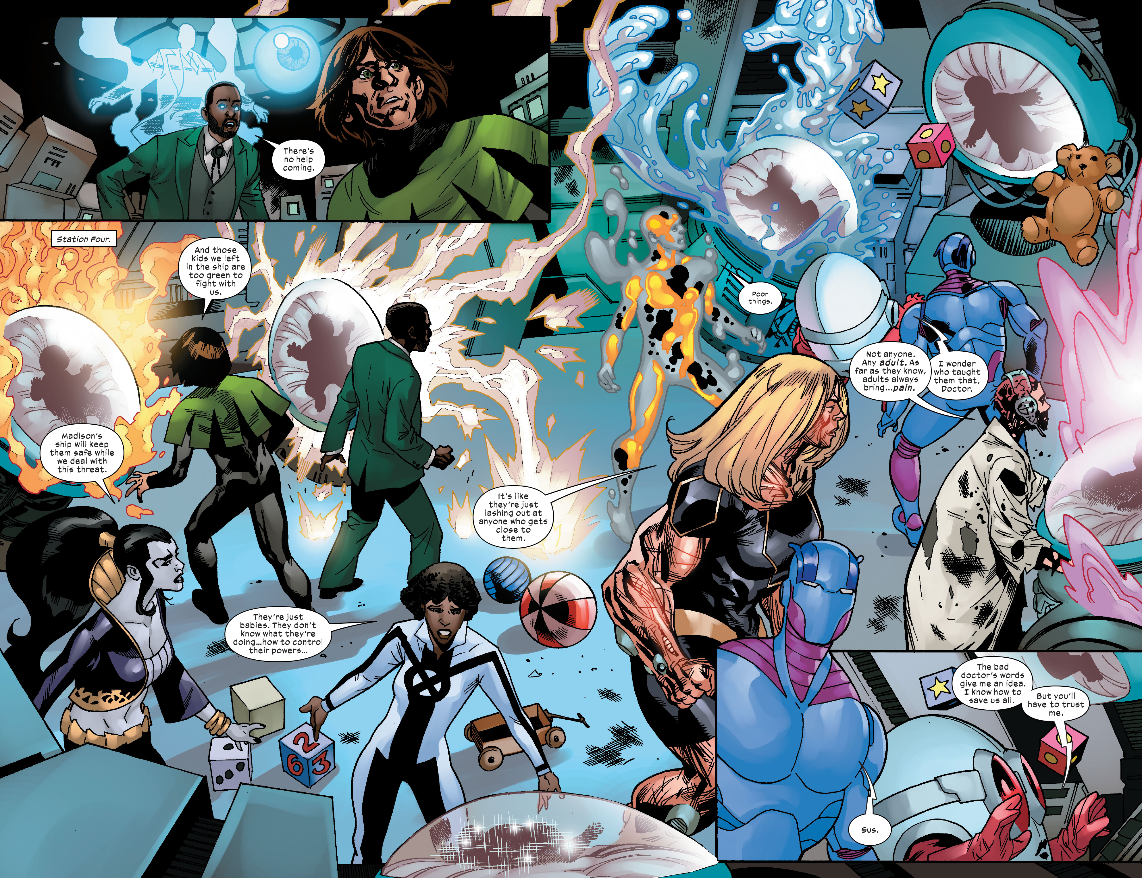 Read online Sabretooth & The Exiles comic -  Issue #5 - 8