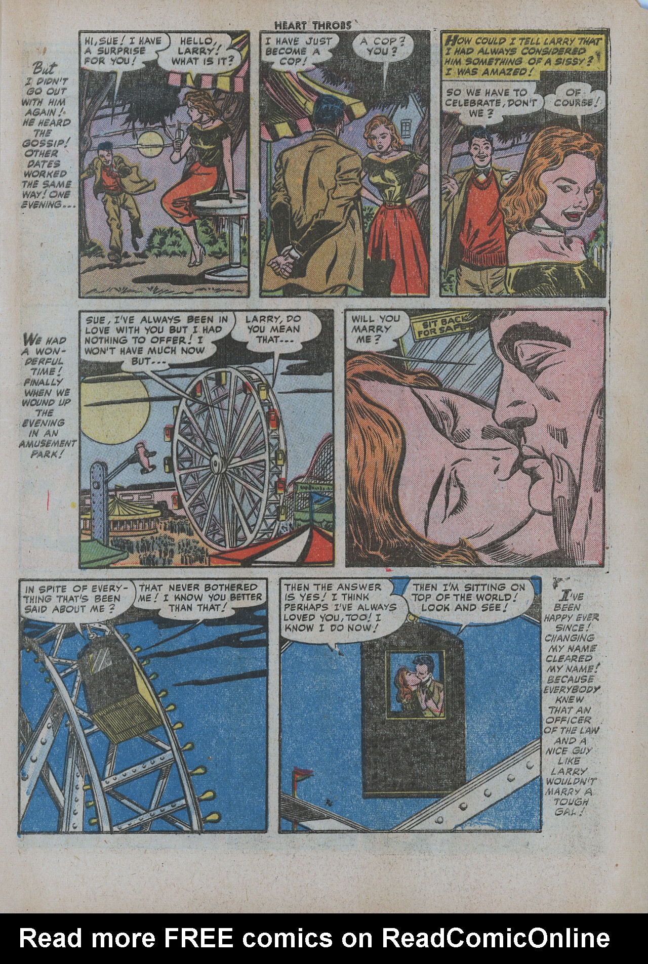 Read online Heart Throbs comic -  Issue #12 - 17