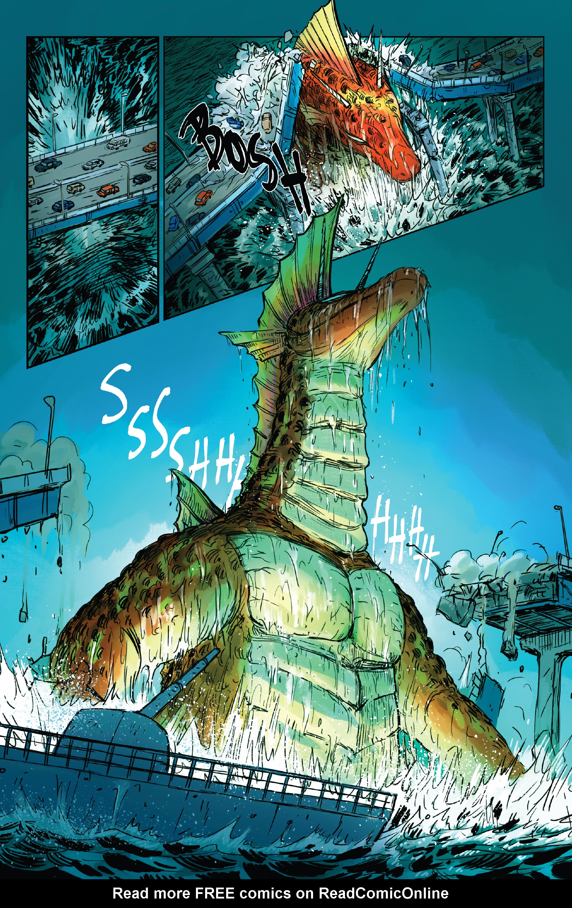 Read online Godzilla Rivals: Mothra Vs. Titanosaurus comic -  Issue # Full - 13