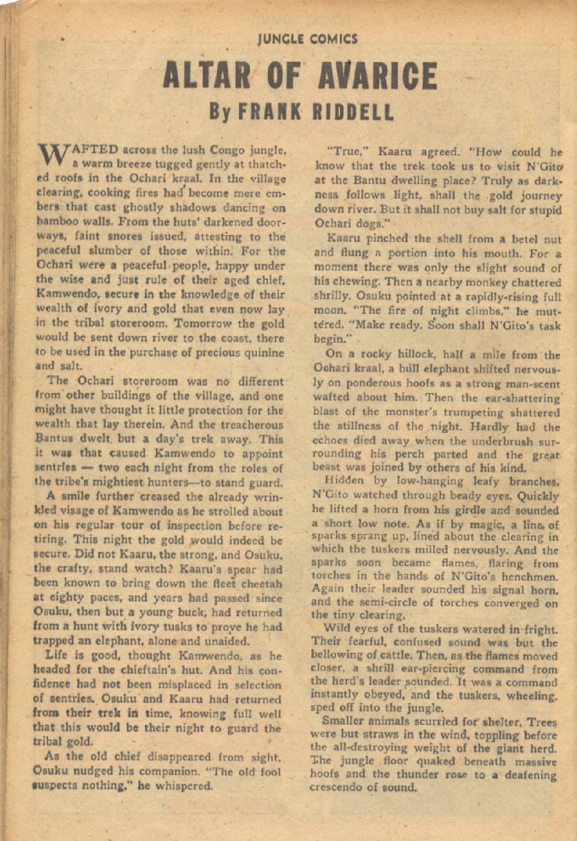 Read online Jungle Comics comic -  Issue #87 - 34