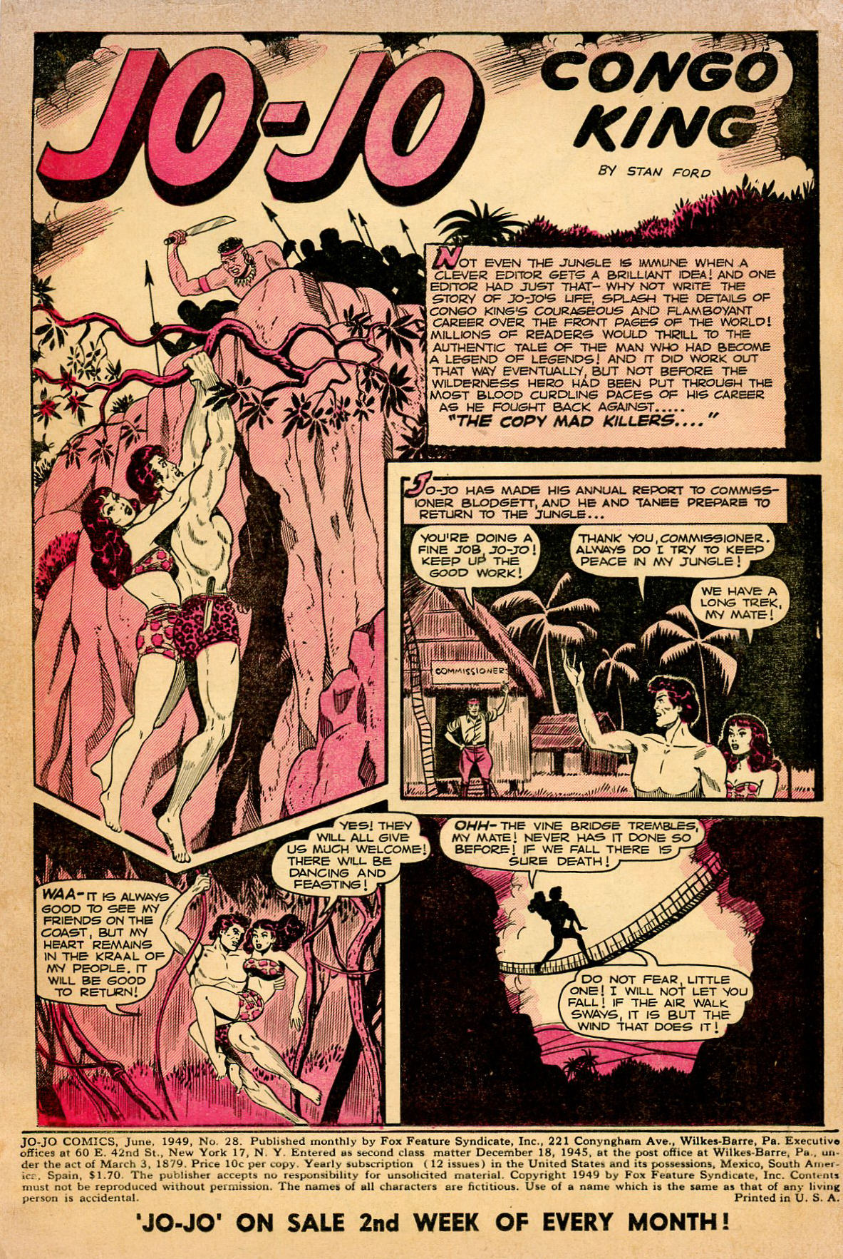 Read online Jo-Jo Congo King comic -  Issue #28 - 2