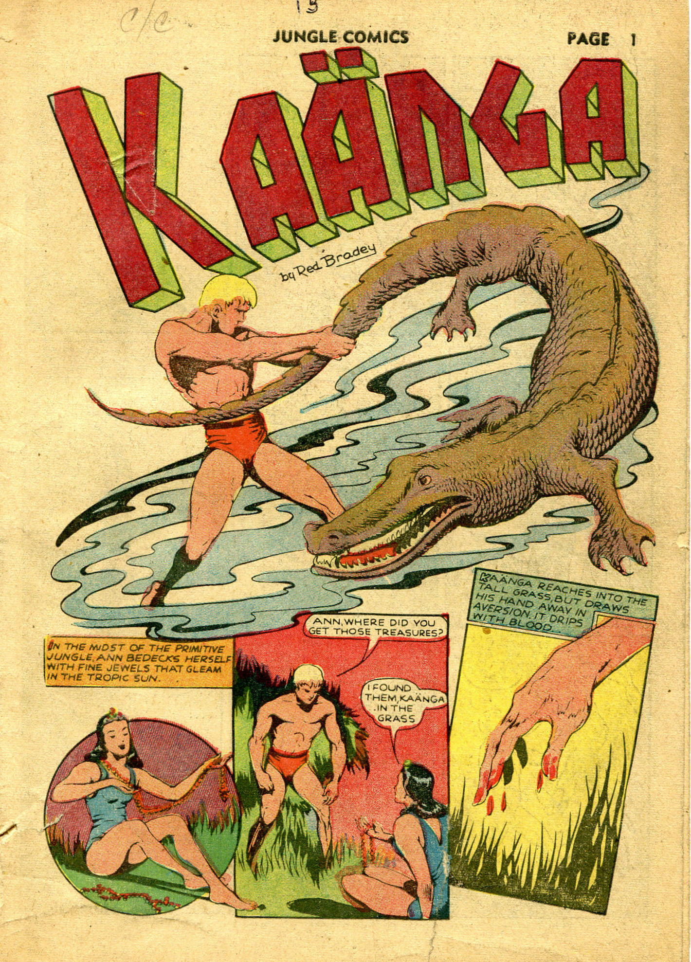 Read online Jungle Comics comic -  Issue #15 - 4