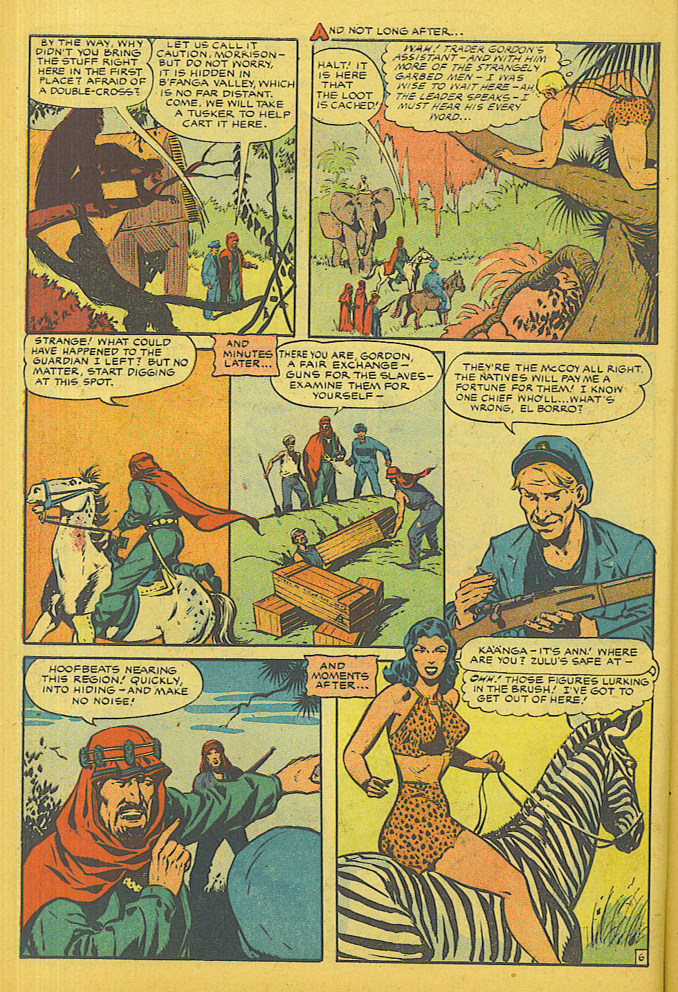 Read online Jungle Comics comic -  Issue #129 - 8
