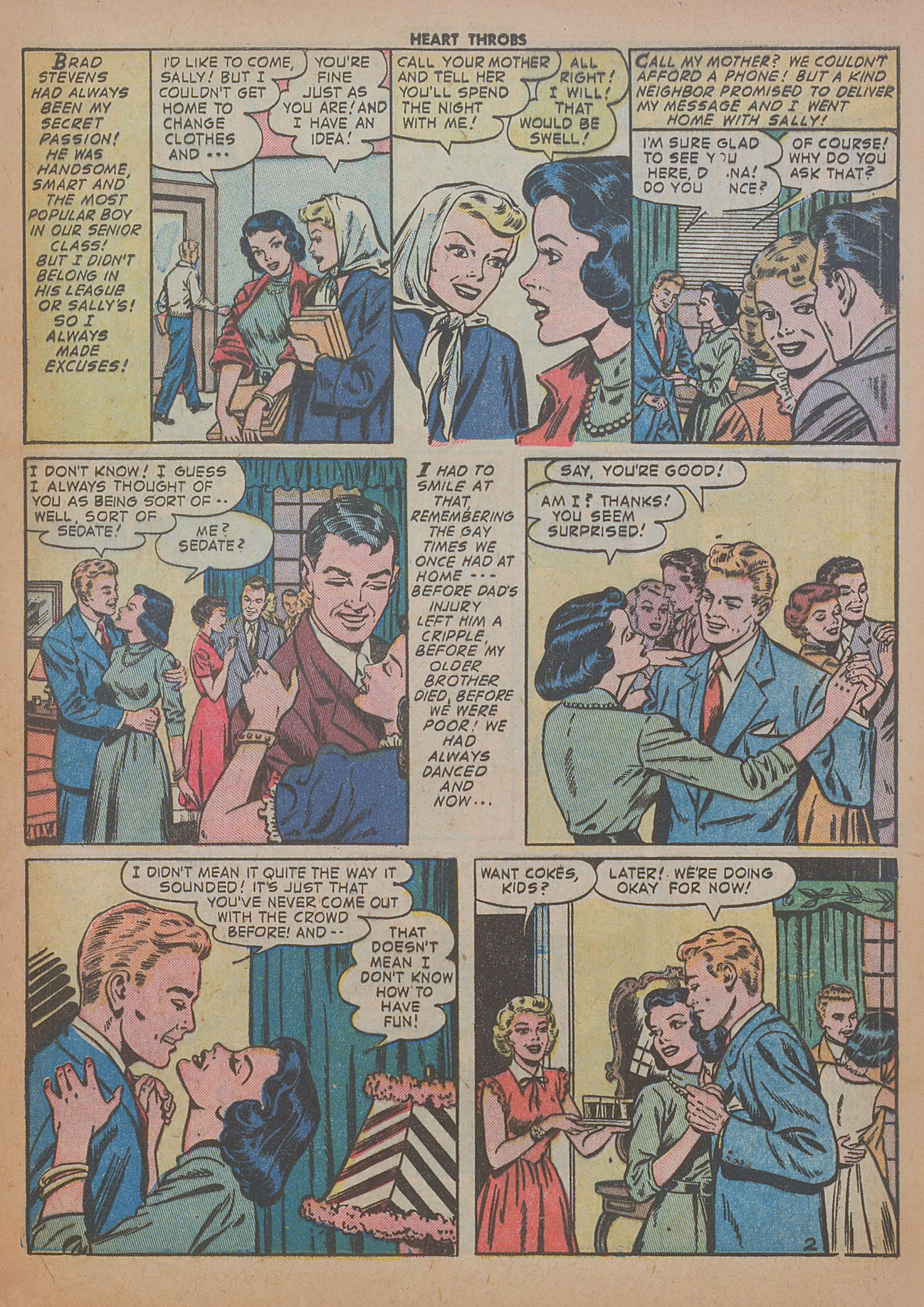 Read online Heart Throbs comic -  Issue #22 - 13