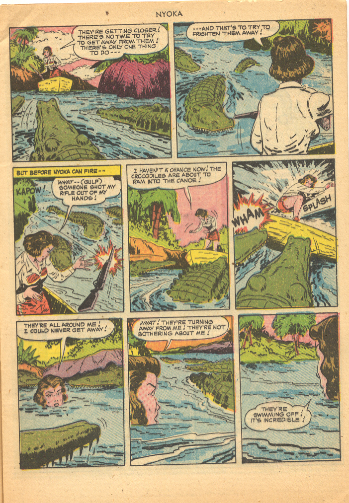 Read online Nyoka the Jungle Girl (1945) comic -  Issue #51 - 5