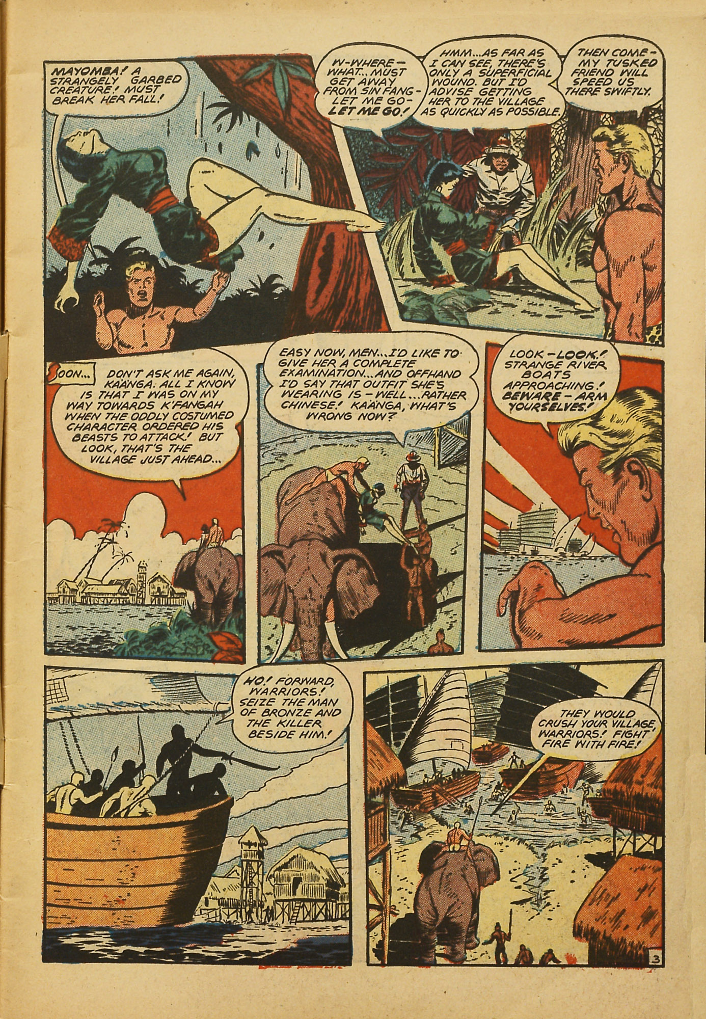 Read online Jungle Comics comic -  Issue #101 - 5